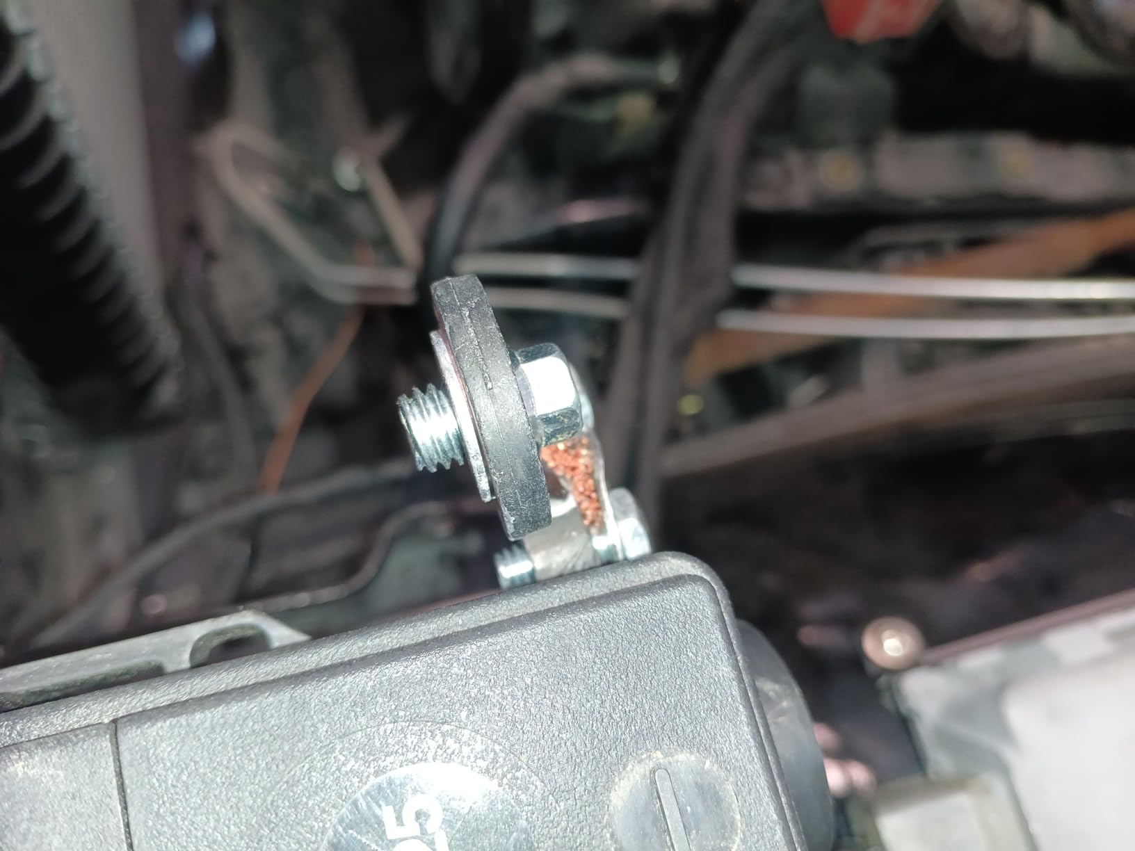 5 Pack Side Post Battery Terminals Solid Brass Cable Ends Eye Ring GM Clamps customer photo 2