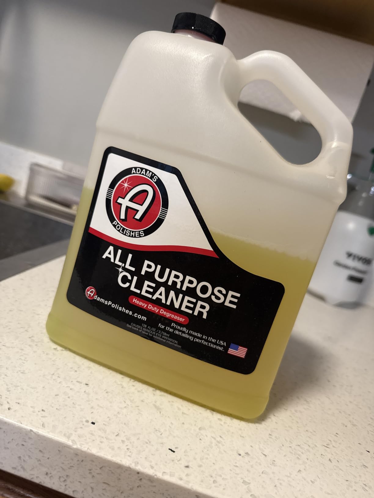 Adam's Polishes All Purpose Cleaner (Gallon) - Professional Heavy Duty Industrial Cleaner & Degreaser | Cuts Heavy Grease & Tar | Car Detailing, Tire Cleaner, Engine Cleaner, Wheel Cleaner customer photo 1
