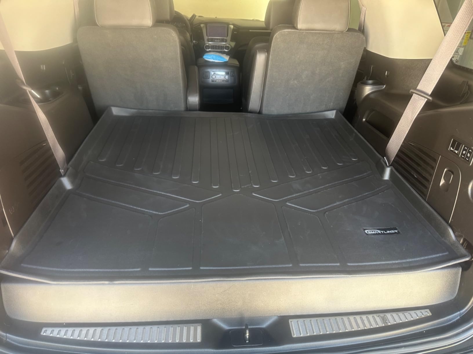 SMARTLINER All Weather Custom Fit Cargo Trunk Liner Floor Mat Behind 2nd Row Compatible with 2015-2020 Cadillac Escalade customer photo 2