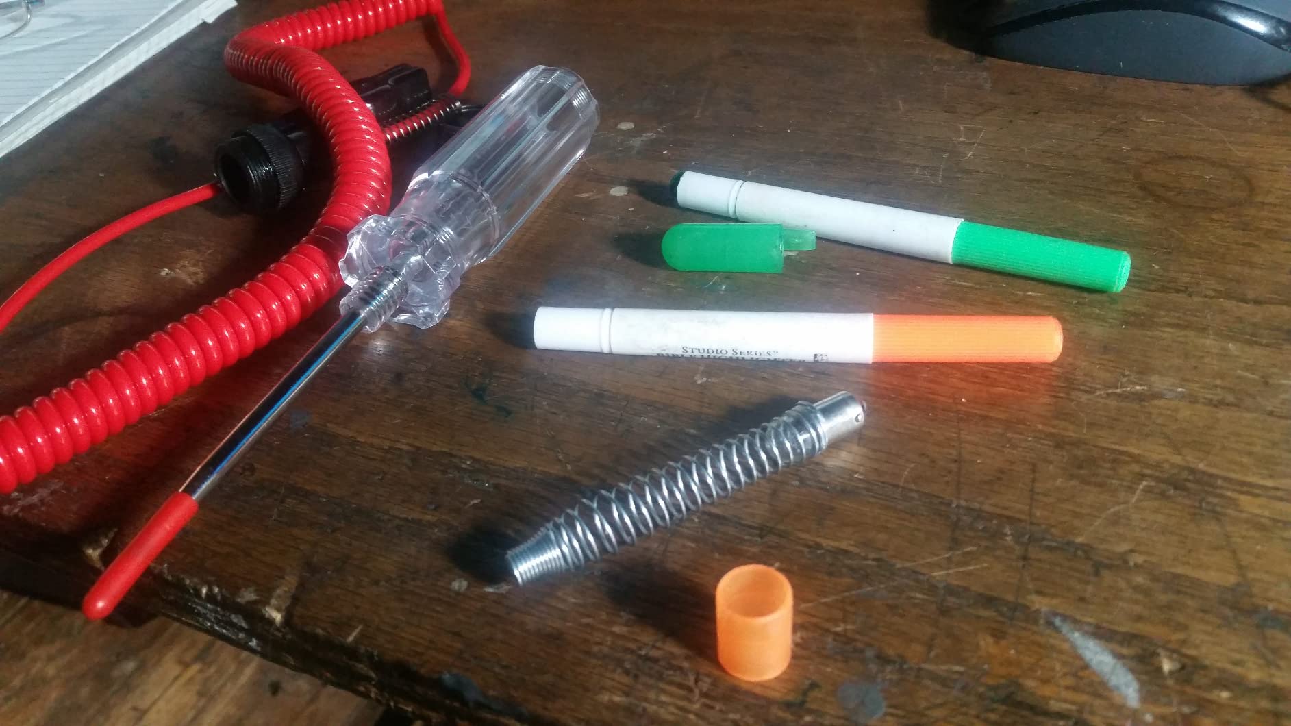 Heavy Duty Automotive Circuit Tester, Premium 6-24V Test Light with Extended Spring Test Leads & Sharp Piercing Probe, Circuit Voltage Tester with Replacement Indicator Light for Car/Vehicles customer photo 2