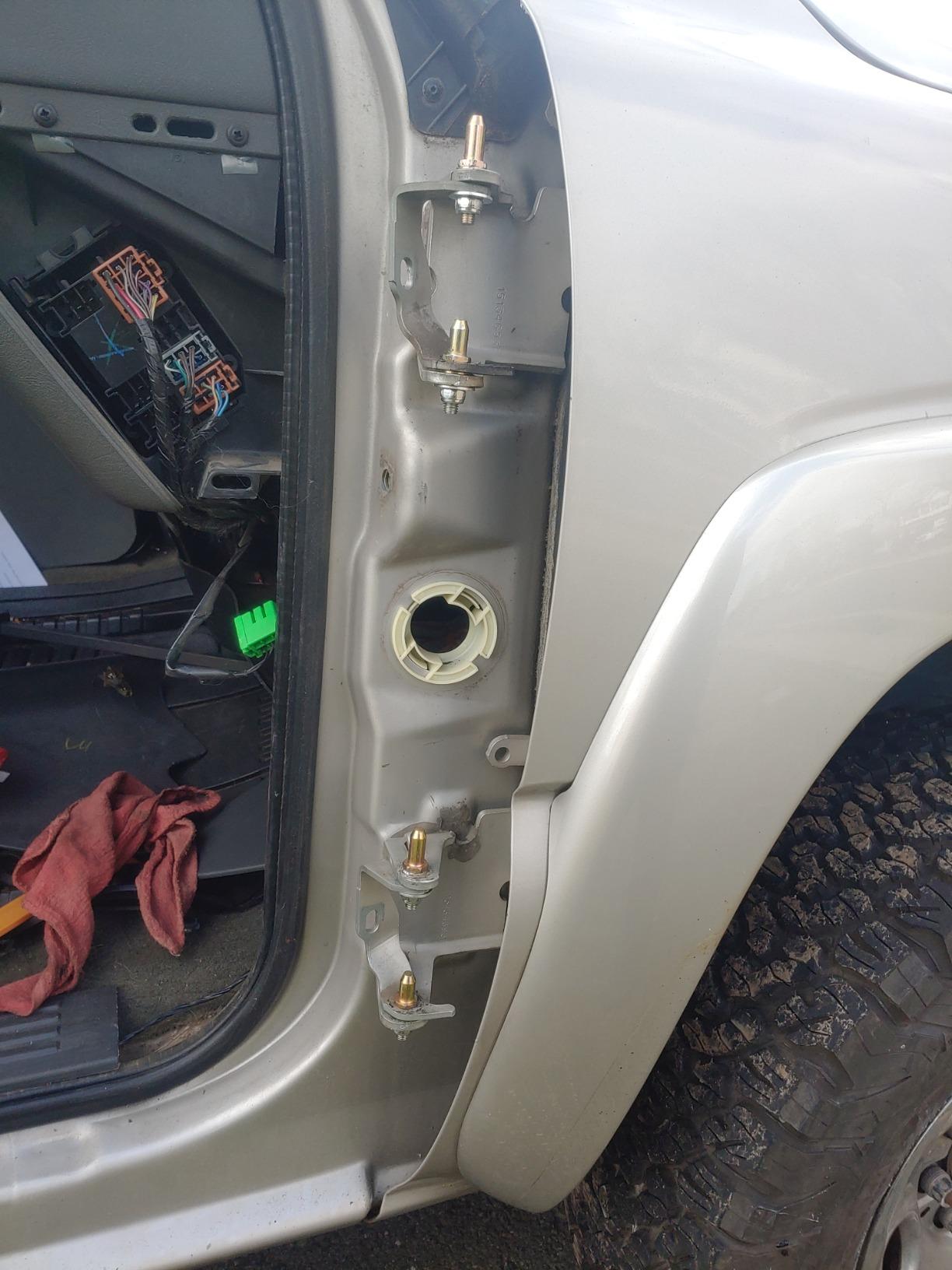 LEDAUT Door Hinge Pin and Bushing Repair Kits for 1999-up GMC Sierra Silverado Chevy Truck SUV customer photo 2