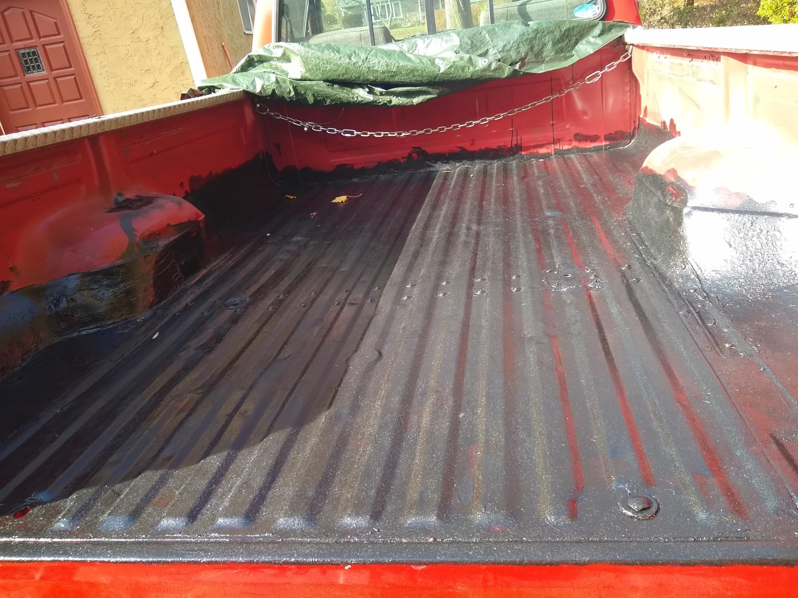 Rust-Oleum 342668 Stops Rust Truck Bed Coating, 1 Quart, Black customer photo 1