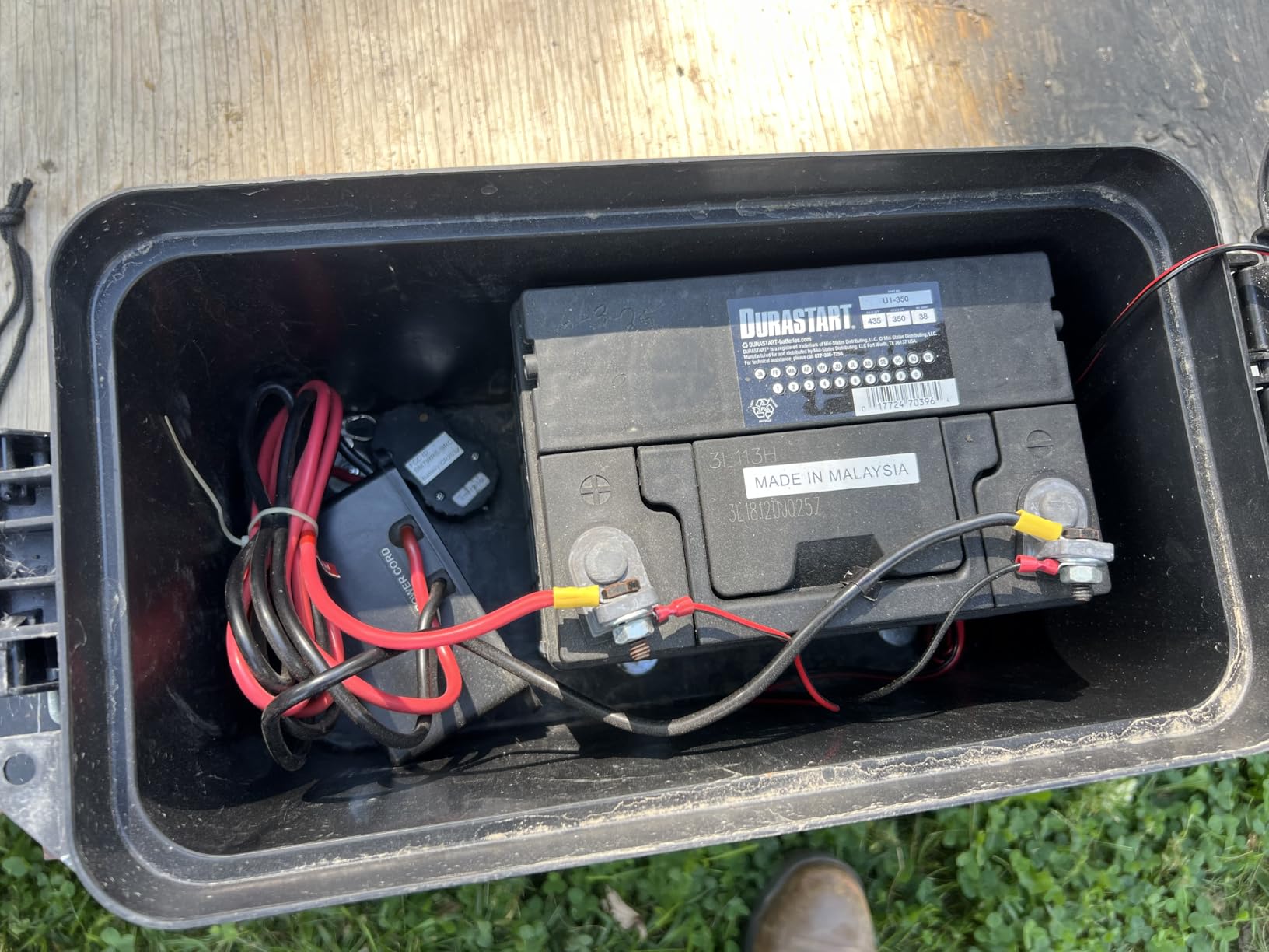 SUNAPEX 12V Solar Battery Charge: Waterproof Portable Solar Panel Kit - Battery Maintainer Trickle Charger - with Upgrade Built in Charge Controller for Car Boat RV Trailer Automotive Motorcycle customer photo 1