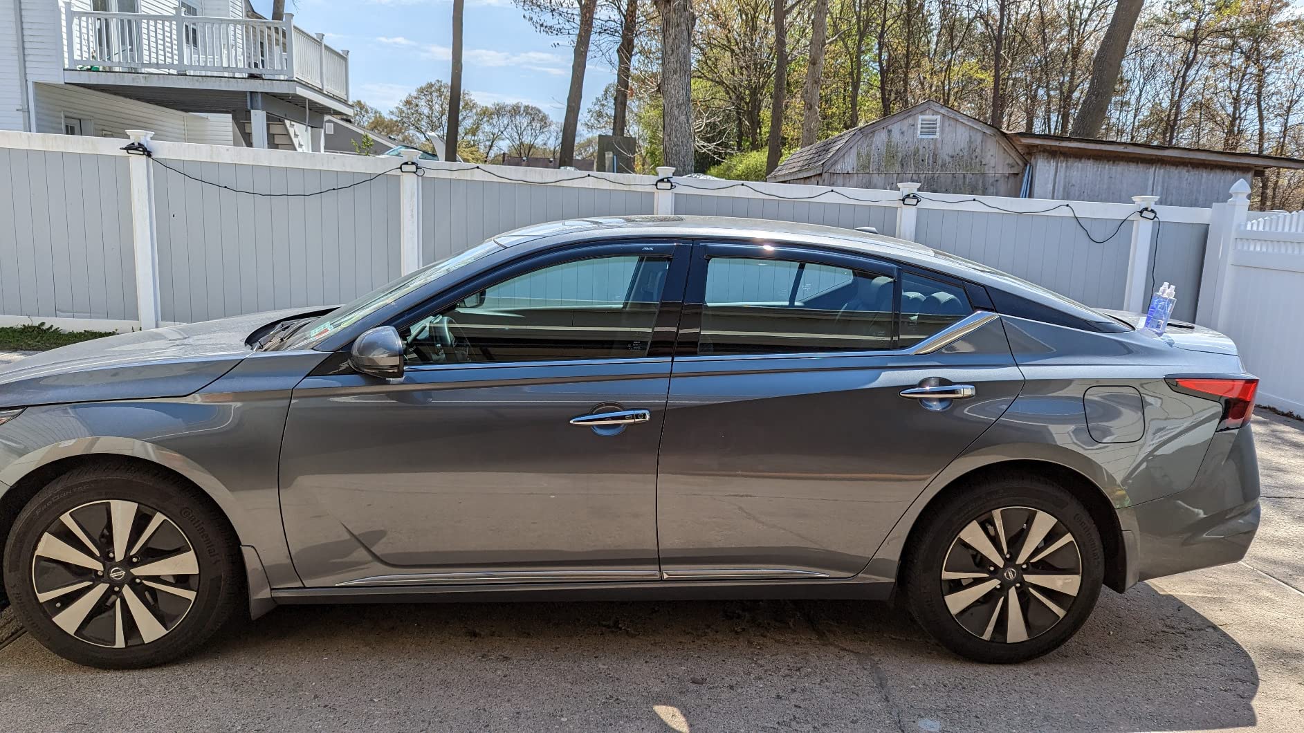 Auto Ventshade [AVS] Outside Mount Rain Guards for 2019 - 2025 Nissan Altima | Window Vent Visors, 4 pcs. - Smoke | 94205 customer photo 1