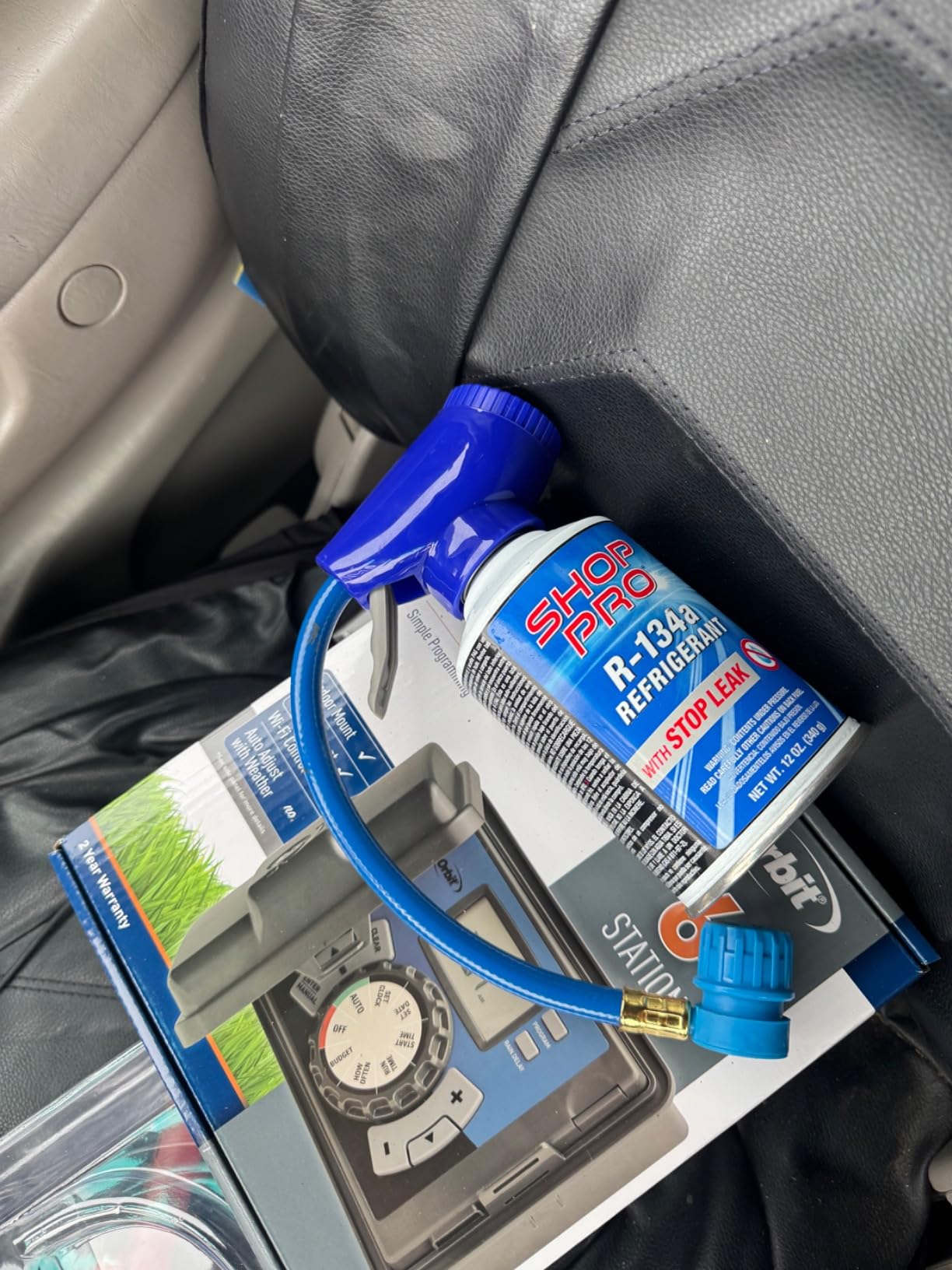 A/C Pro EZ Chill Car Air Conditioner R134A Refrigerant Gauge and Hose, Reusable AC Recharge Kit customer photo 1