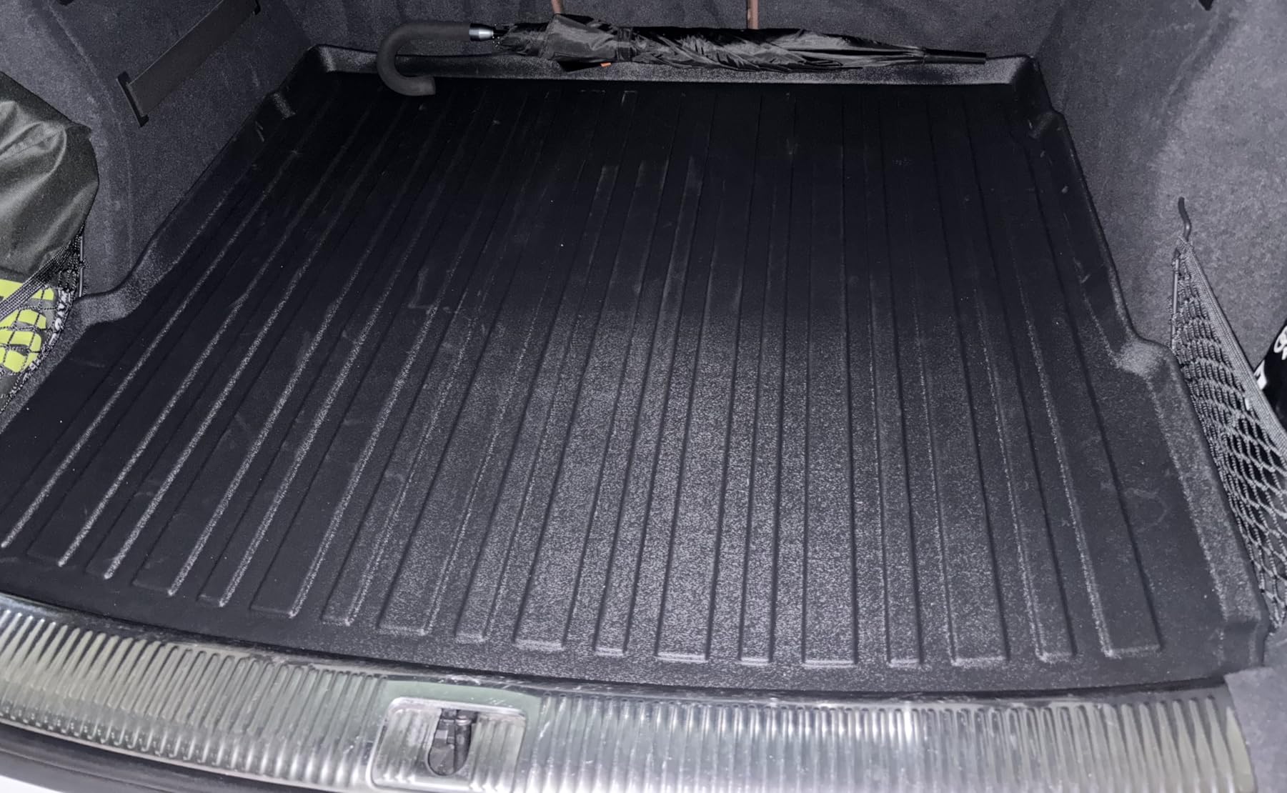 Premium Cargo Liner for Audi Q7 SQ7 2018-2025 - Custom Fit Car Trunk Mat - Easy-to-Wash & All-Season Black Cargo Mat - 3D Shaped Laser Measured customer photo 1