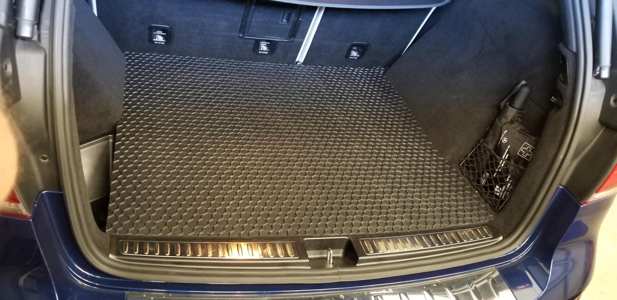 TOUGHPRO Cargo/Trunk Mats Accessories for Mercedes Benz GLE350 GLE450 GLE580 Class All Weather Heavy Duty (Made in USA) Black Rubber 2020 2021 2022 2023 2024 2025 2026 customer photo 1