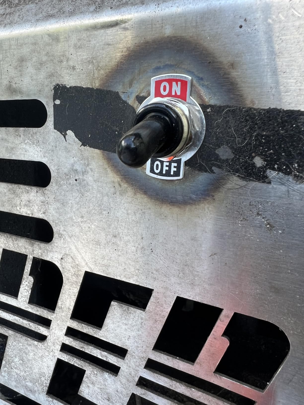 DaierTek Waterproof Toggle Switch 12V DC 30A Heavy Duty 2 Pin ON Off SPST with Weatherproof Boot Cap Cover for Auto Car Marine Boat -2 Pack customer photo 1