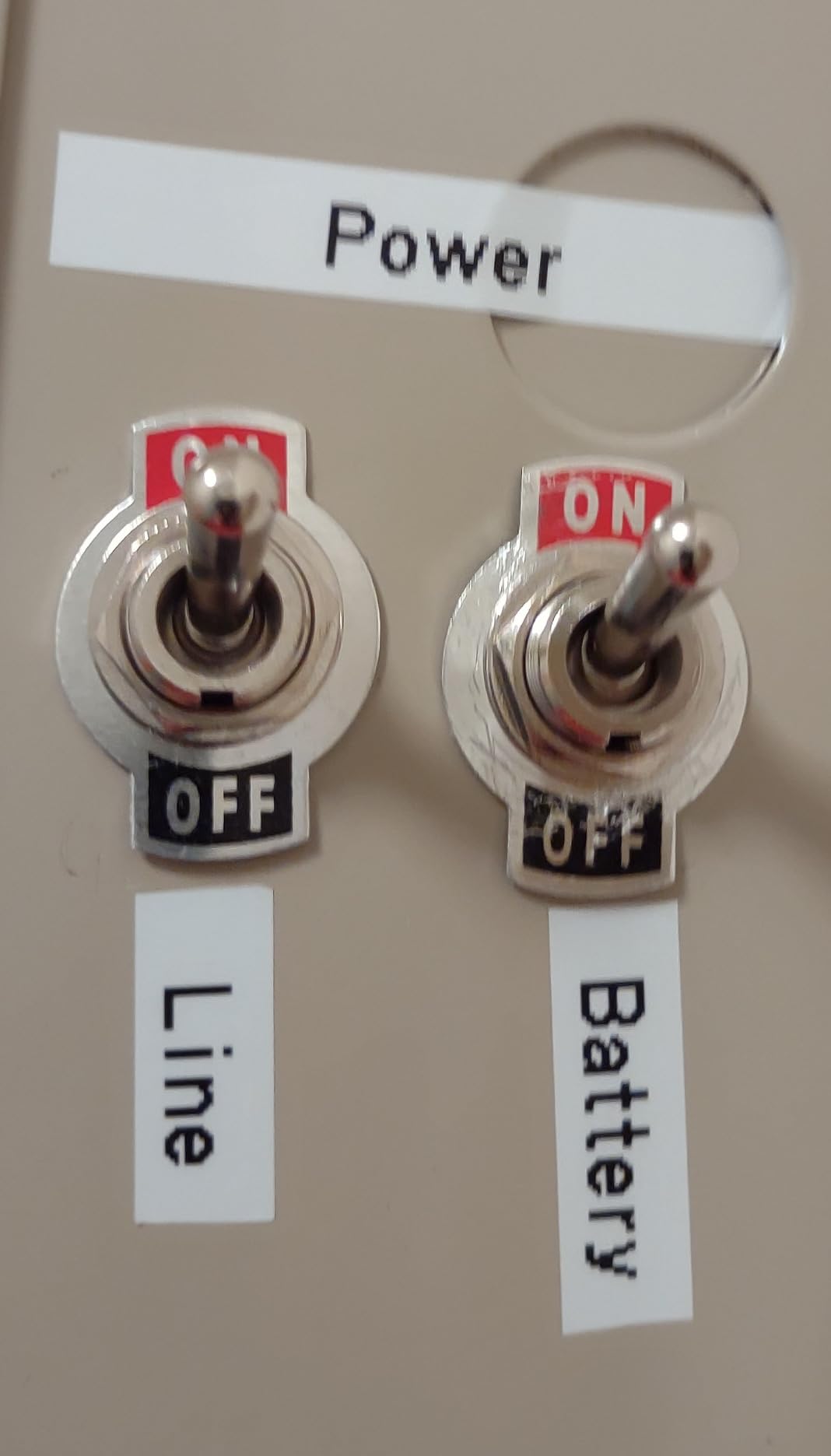 DaierTek Waterproof Toggle Switch 12V DC 30A Heavy Duty 2 Pin ON Off SPST with Weatherproof Boot Cap Cover for Auto Car Marine Boat -2 Pack customer photo 2