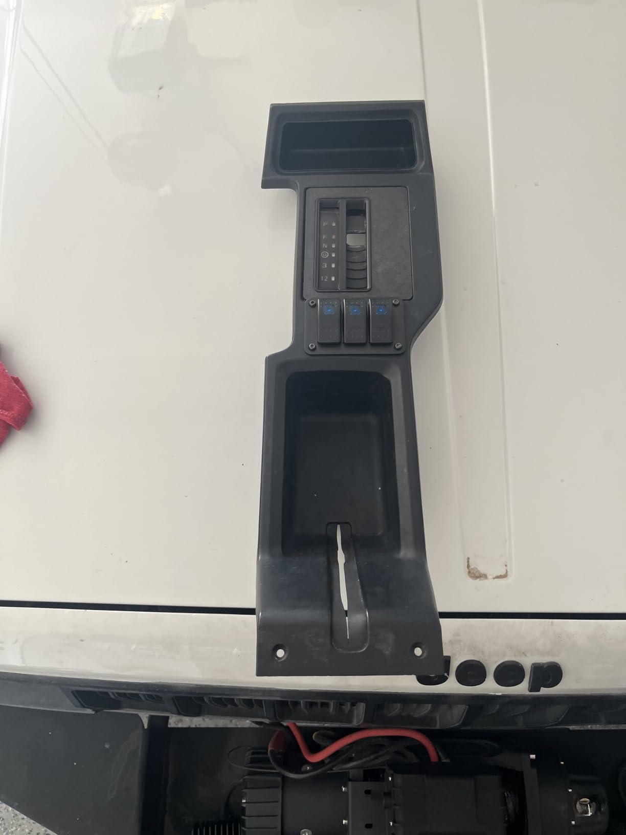 Nilight 90017C 3 Gang Aluminum Panel Toggle Dash 5 Pin On/Off Pre-Wired Rocker Switch Holder for Automotive Car Marine Boat, 2 Years Warranty,Blue customer photo 2