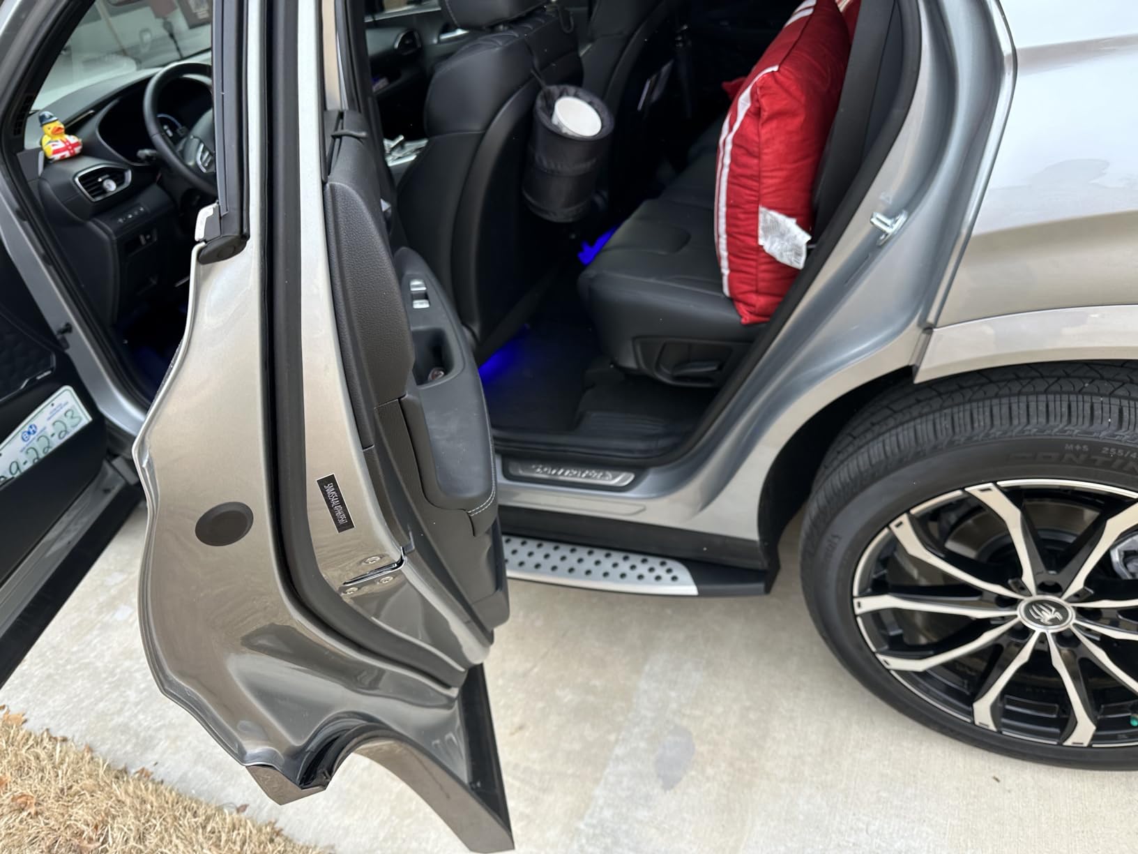 Snailfly Fit for Hyundai Santa Fe 2019-2023 Running Boards Protector Side Step Nerf Bar customer photo 1
