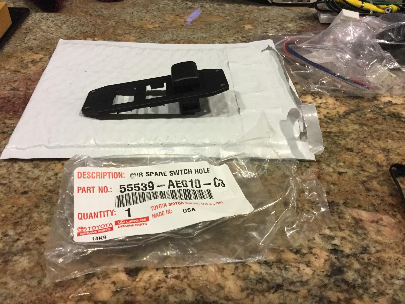 CH4X4 3 Push Switch Panel Made for Toyota Tacoma 2016-2022 customer photo 1