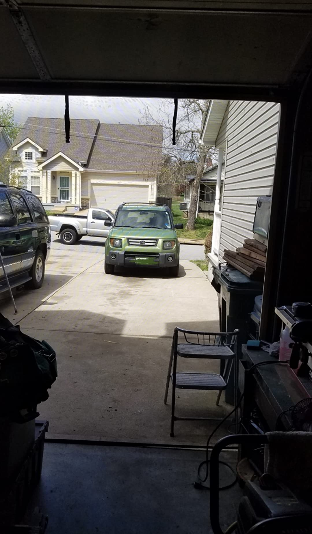 LIAMST Garage Door Screen for 2 Car Garage Door-16x7FT Reinforced Fiberglass Garage Screen, Magnetic Garage Screen Door customer photo 2