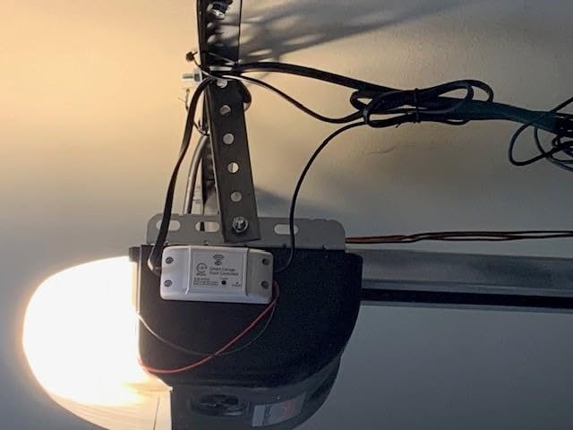 Smart Garage Door Opener - Universal WiFi Remote Controller Compatible with Alexa, Google Home, iPhone, Siri, Android, Door Left Open Alert, Door Security Systems, Updated Model customer photo 2