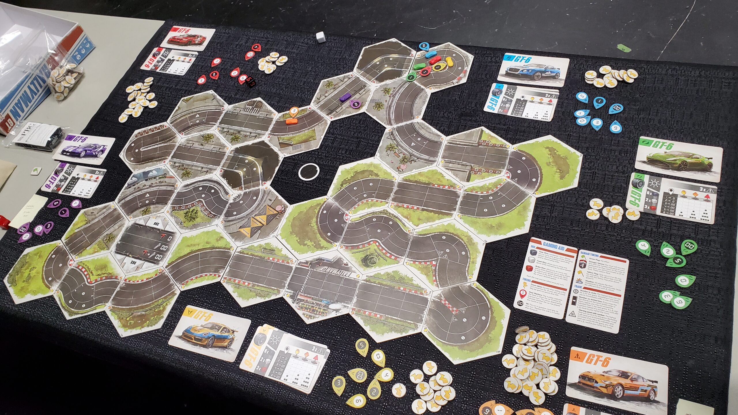 Holy Grail Games Rallyman: GT Strategy Board Game - Race Cars with Dice - 1 to 6 Players - 45 Minutes - Ages 10+ customer photo 1