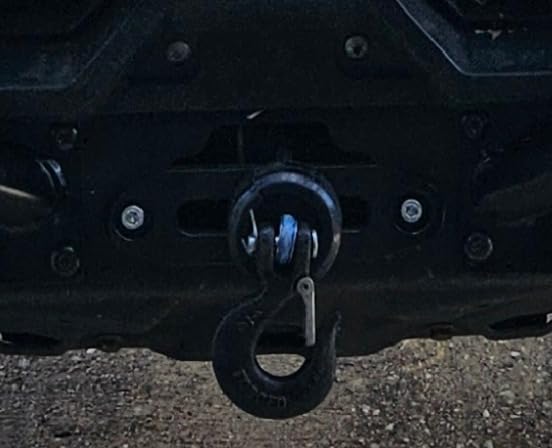 Ucreative 1/4 inch Clevis Slip Hook with Safety Latch - Heavy Duty Forged Steel Towing Winch Hook for ATV UTV (1PC) customer photo 1