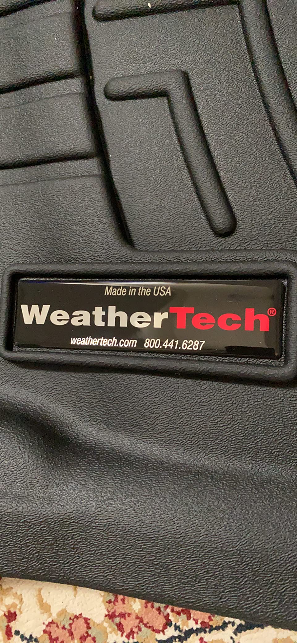 WeatherTech Custom Fit FloorLiners for Buick Enclave - Full Set (4412691-4412282), Black customer photo 1