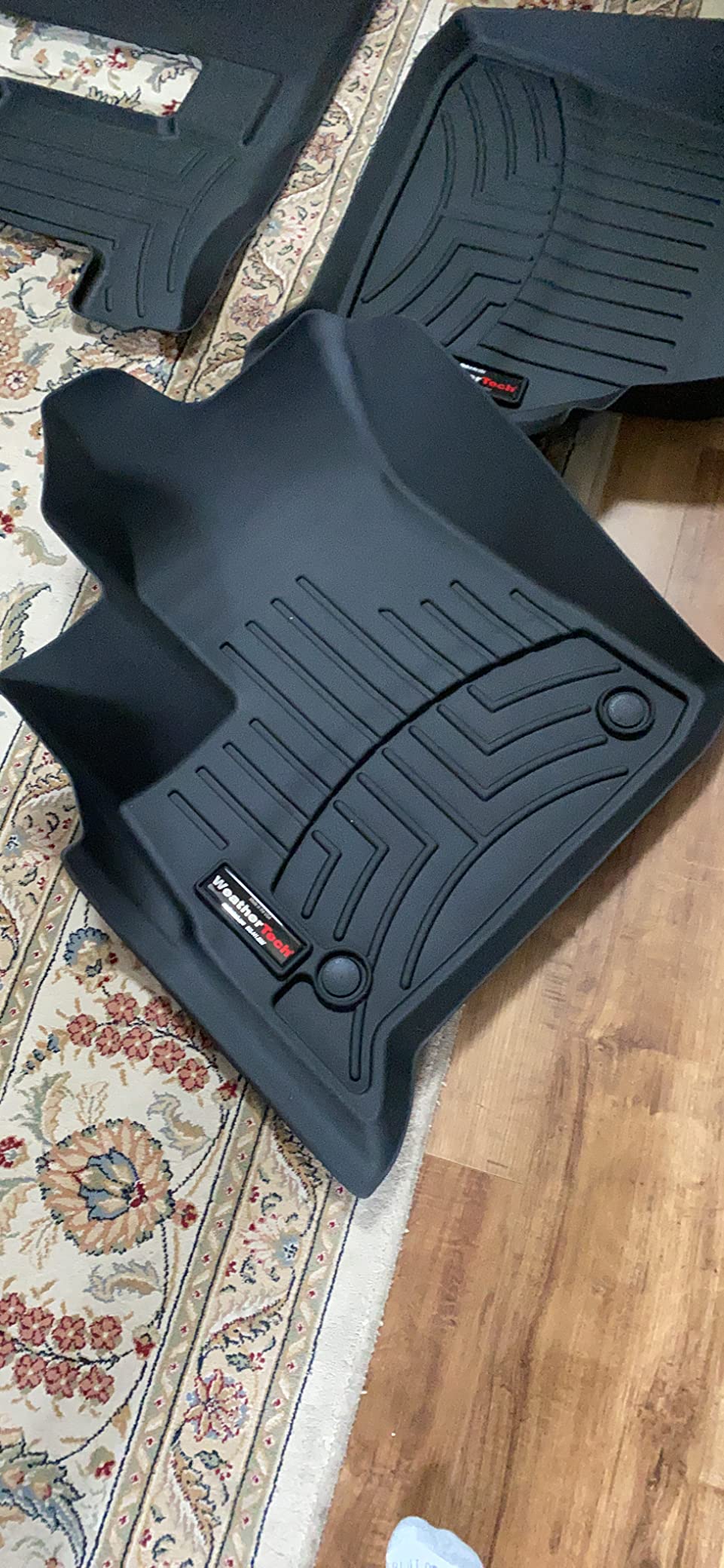 WeatherTech Custom Fit FloorLiners for Buick Enclave - Full Set (4412691-4412282), Black customer photo 2
