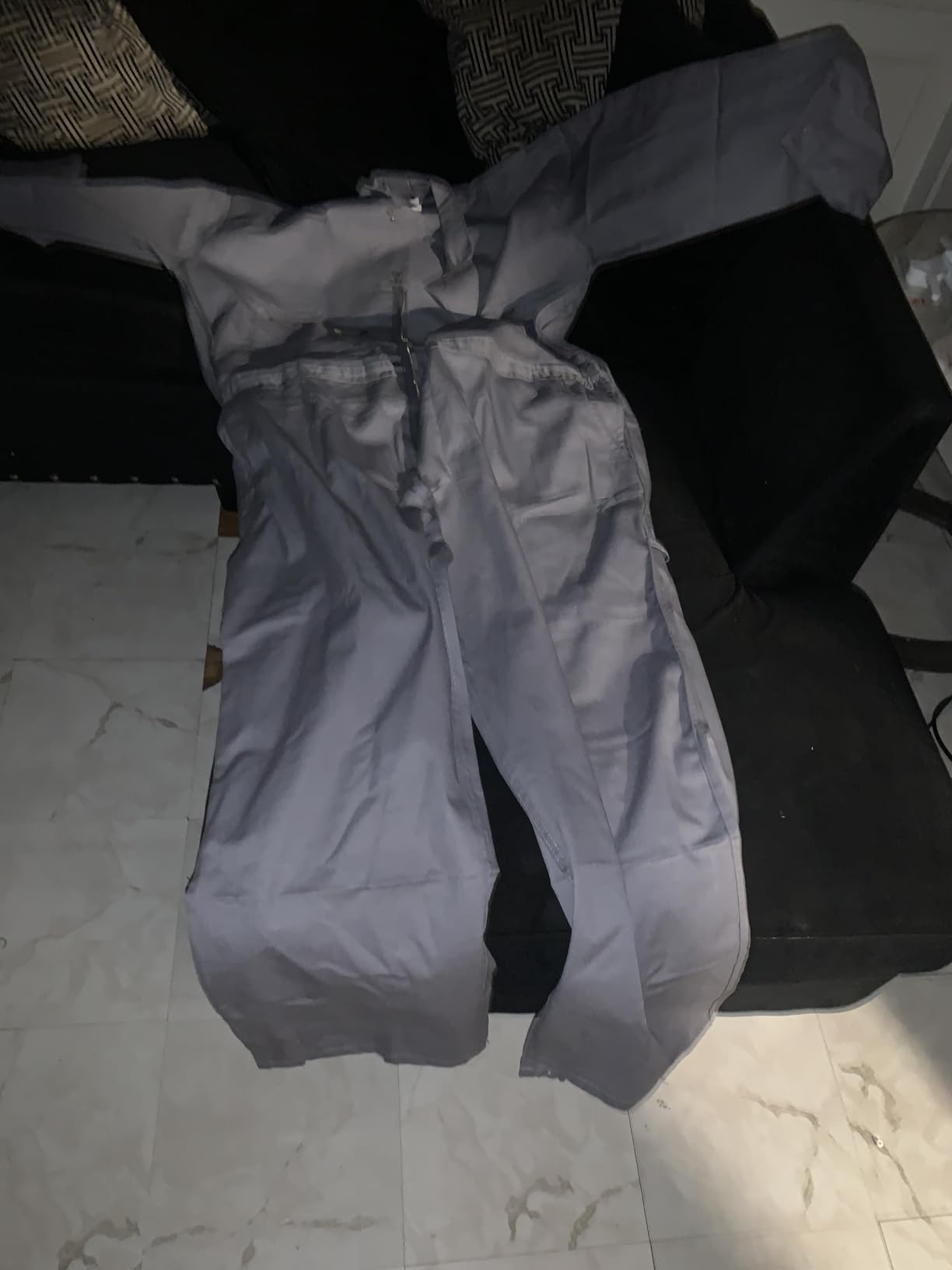 Kolossus Pro-Utility Cotton Blend Long Sleeve Coverall with Zippered Frontal Pockets customer photo 1