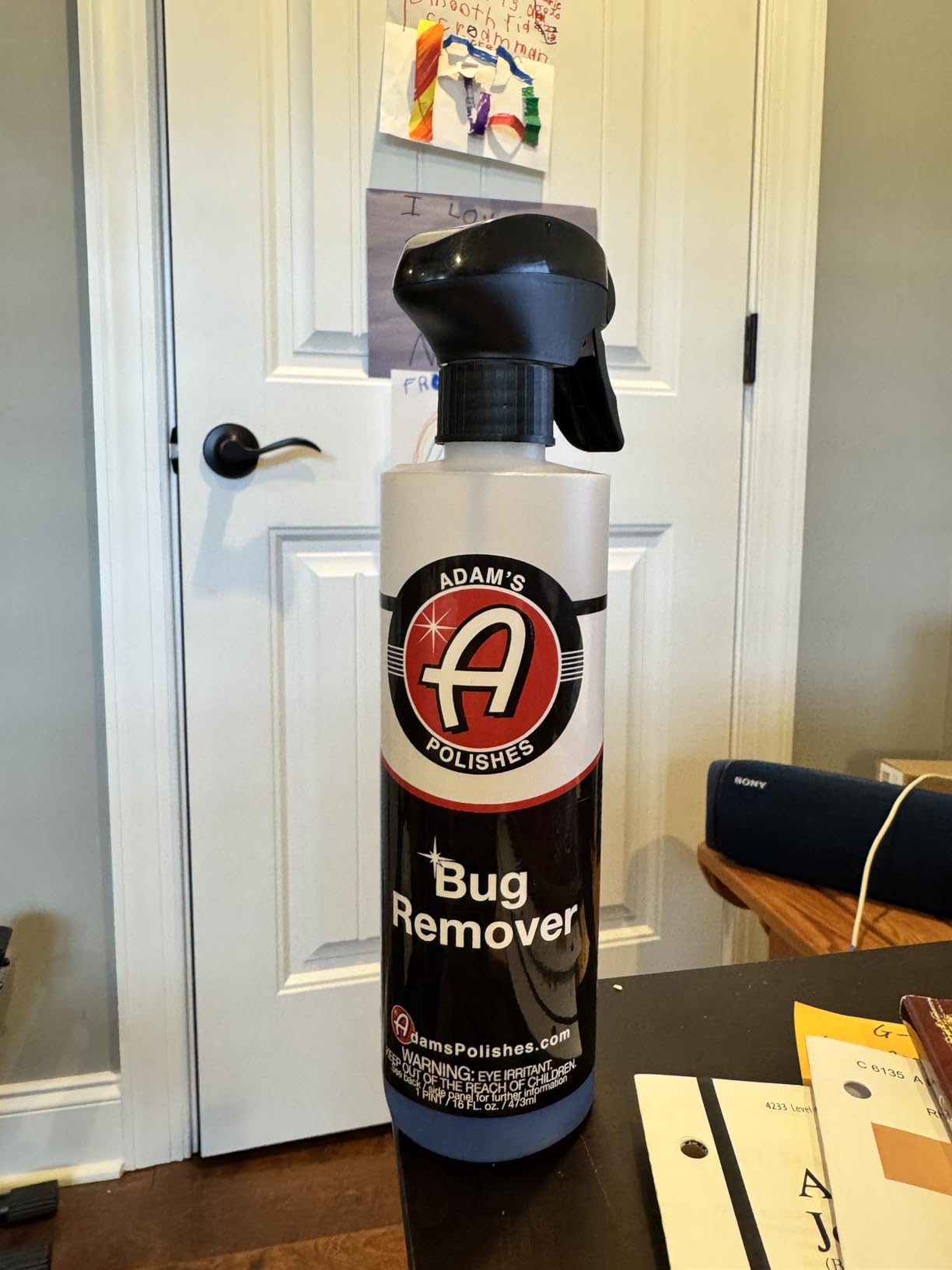 Adam's Bug Remover Gallon - Effectively Remove Contaminants From Car Paint, Windows or Bumper Parts & Accessories After Travel Road Trip - Spray During Car Wash or Dry - Dissolves On Contact customer photo 1