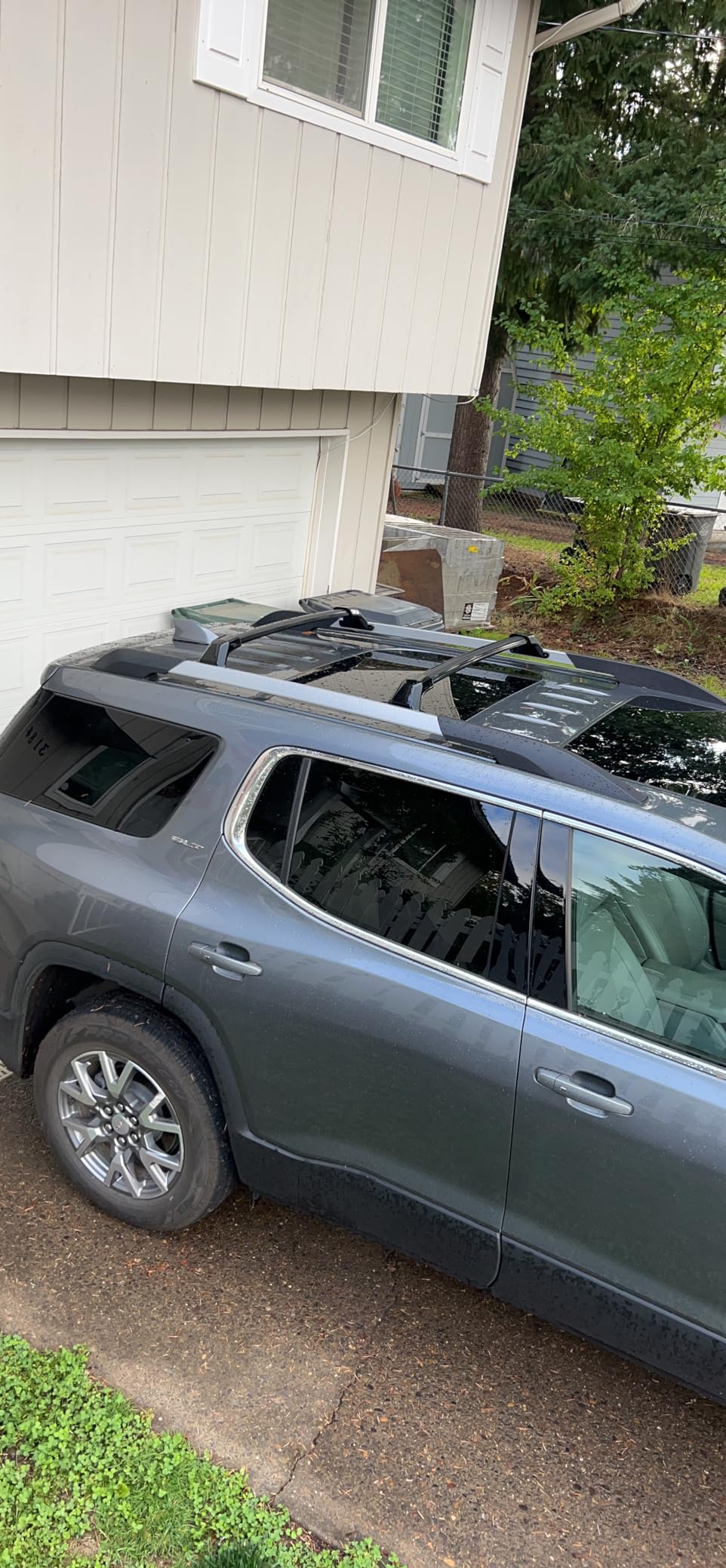 220lbs Roof Rack Cross Bars for 2017-2023 GMC Acadia, Aluminum Crossbar Luggage Rack for Rooftop Cargo Carrier customer photo 2