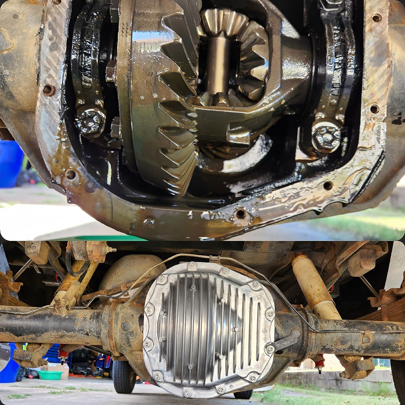 TRIAX Synergy Gear MAX 75W-140 GL-5, PAO Synthetic Long-Drain Axle, Differential Extreme Pressure Oil, Limited Slip Ready, 750,000 Mile Rating on Highway (1 Gal) customer photo 2