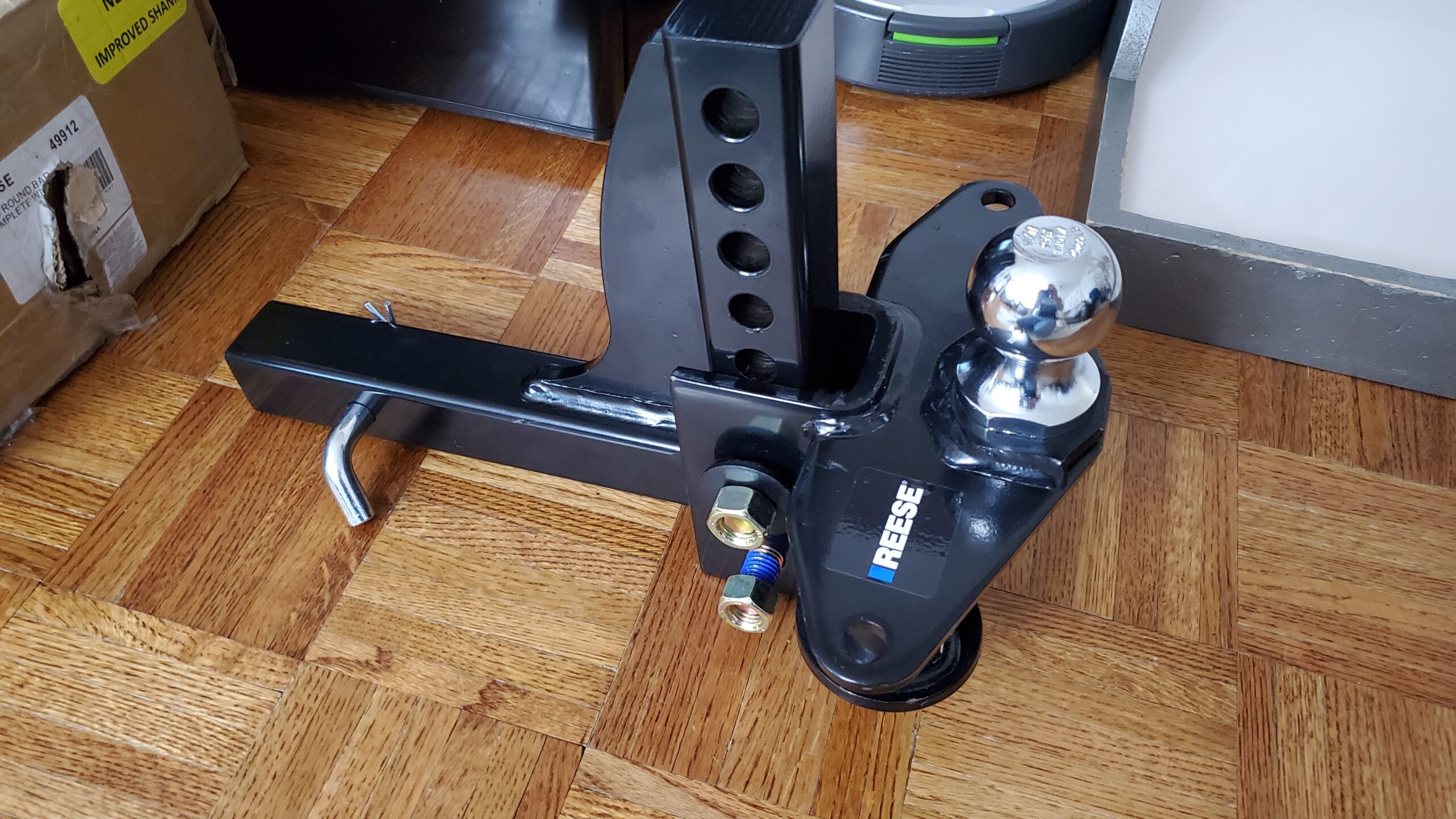 Reese 49912 Pro Round Bar Weight Distribution Hitch with Sway Control, 8,000 lbs. Capacity, Fits Up to 7 Inch Trailer Frames, 8.5 Inch Drop Shank Included customer photo 2