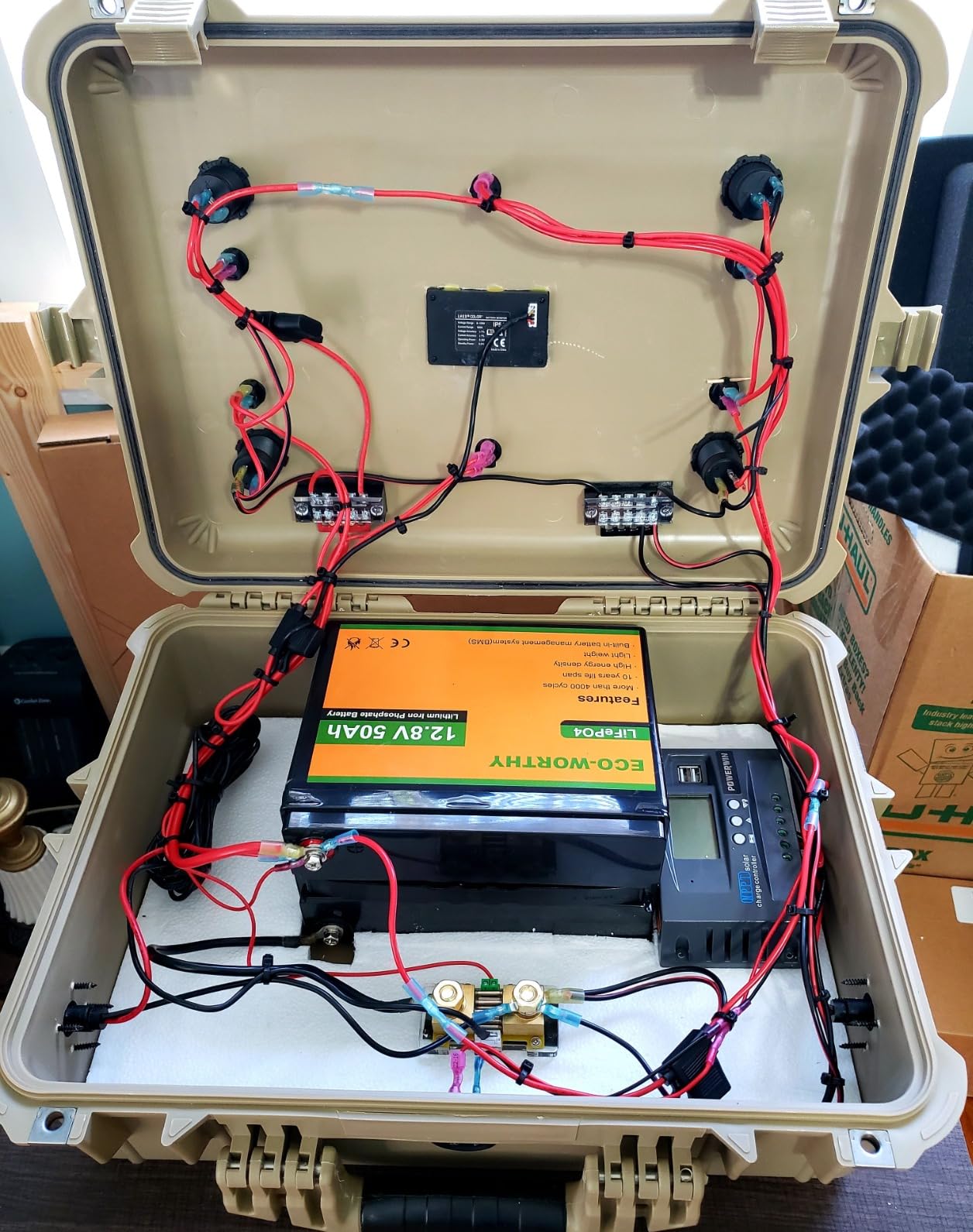 TICONN 250Pcs Heat Shrink Wire Connectors, Waterproof Automotive Marine Electrical Terminals Kit, Crimp Connector Assortment, Ring Fork Spade Butt Splices customer photo 2