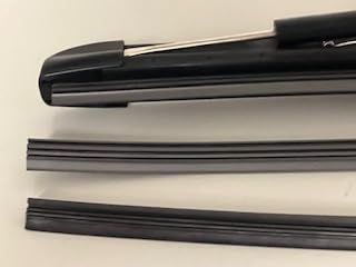 Wiper Blade Refill, Beigaon 28 inch Silicone Wiper Blade Refill for Replacement Windshield Wipers, (Strip Height: 11mm, Width: 6mm) Fit for Frameless Wiper Insert, DIY Cut to Size(Pack of 2) customer photo 2
