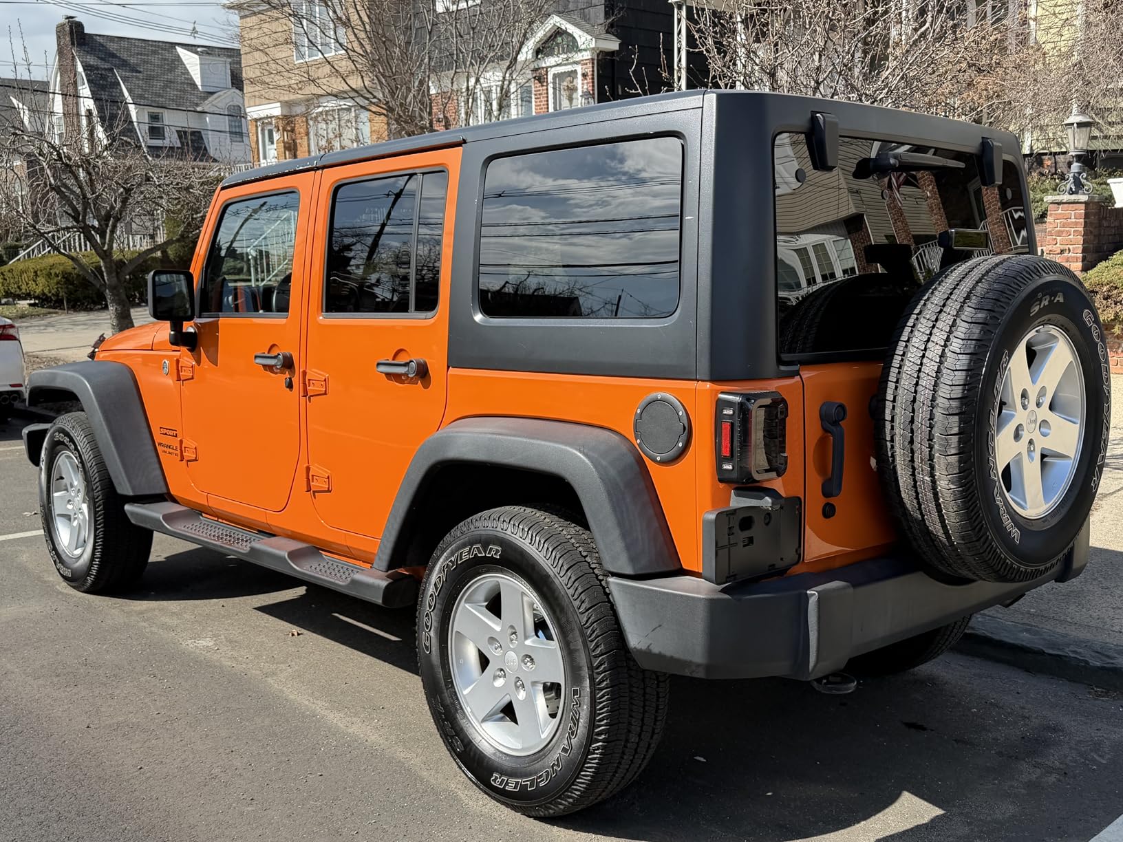 AUDEXEN LED Tail Lights Compatible with Jeep Wrangler JK JKU 2007-2018, Unique C Shaped Design Smoked Lens, 20W Reverse Lights, Built-in EMC, DOT Compliant, 2 PCS customer photo 1