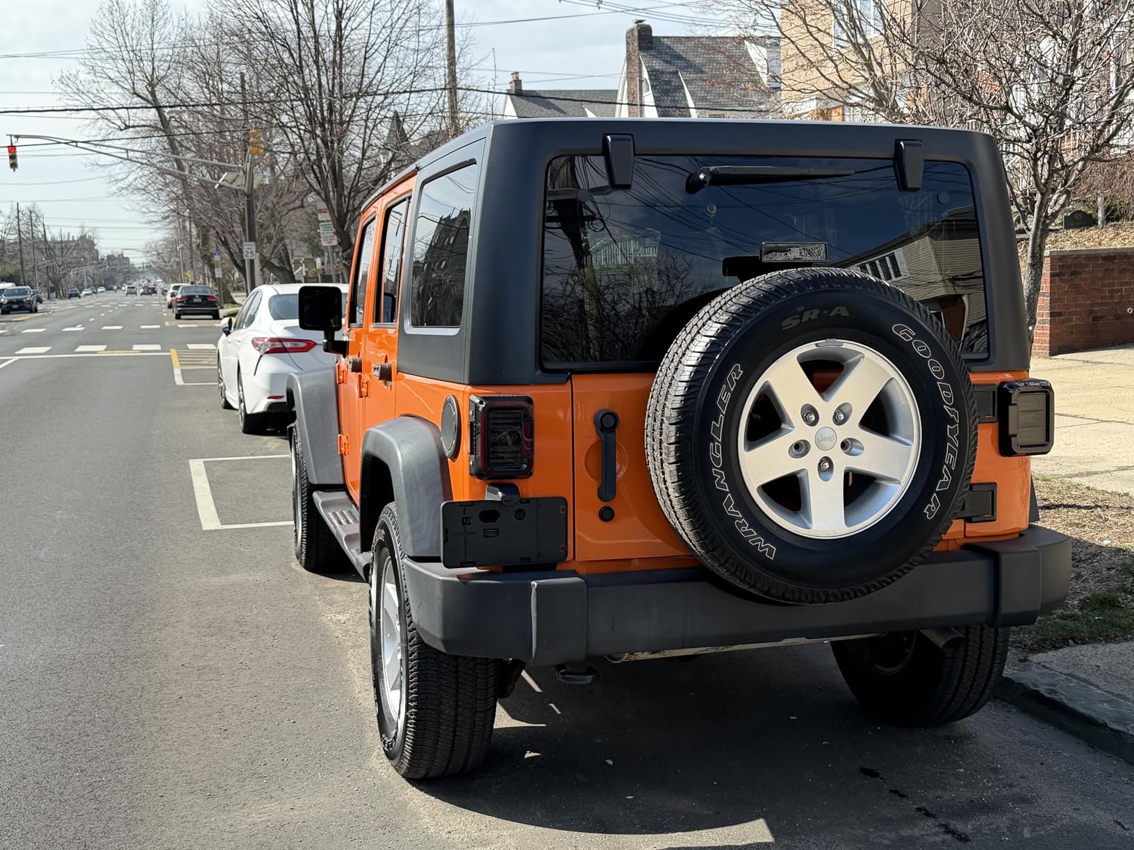 AUDEXEN LED Tail Lights Compatible with Jeep Wrangler JK JKU 2007-2018, Unique C Shaped Design Smoked Lens, 20W Reverse Lights, Built-in EMC, DOT Compliant, 2 PCS customer photo 2