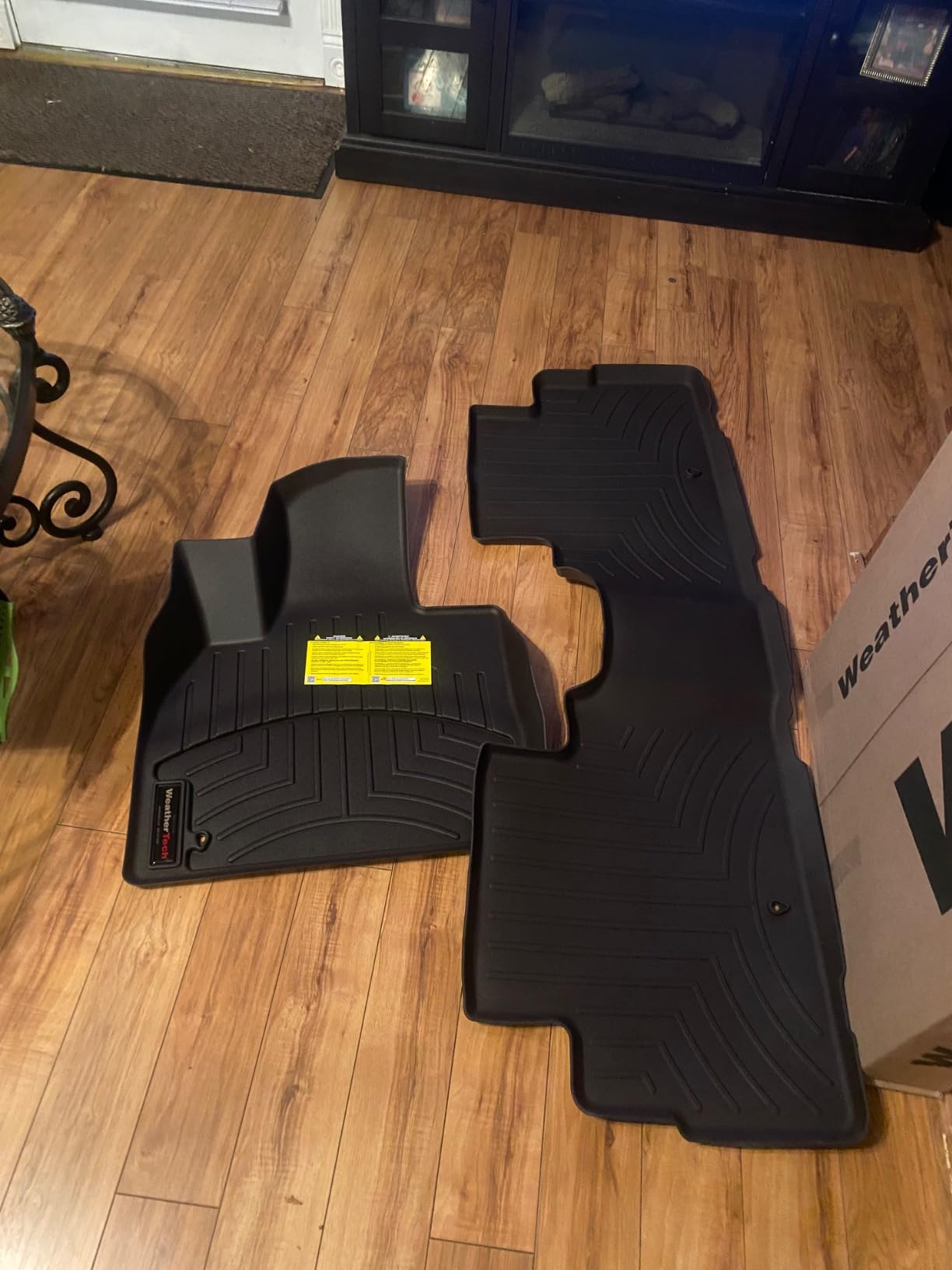 WeatherTech Custom Fit FloorLiners for Hyundai Palisade - Full Set (441578-1-2-3), Black customer photo 1