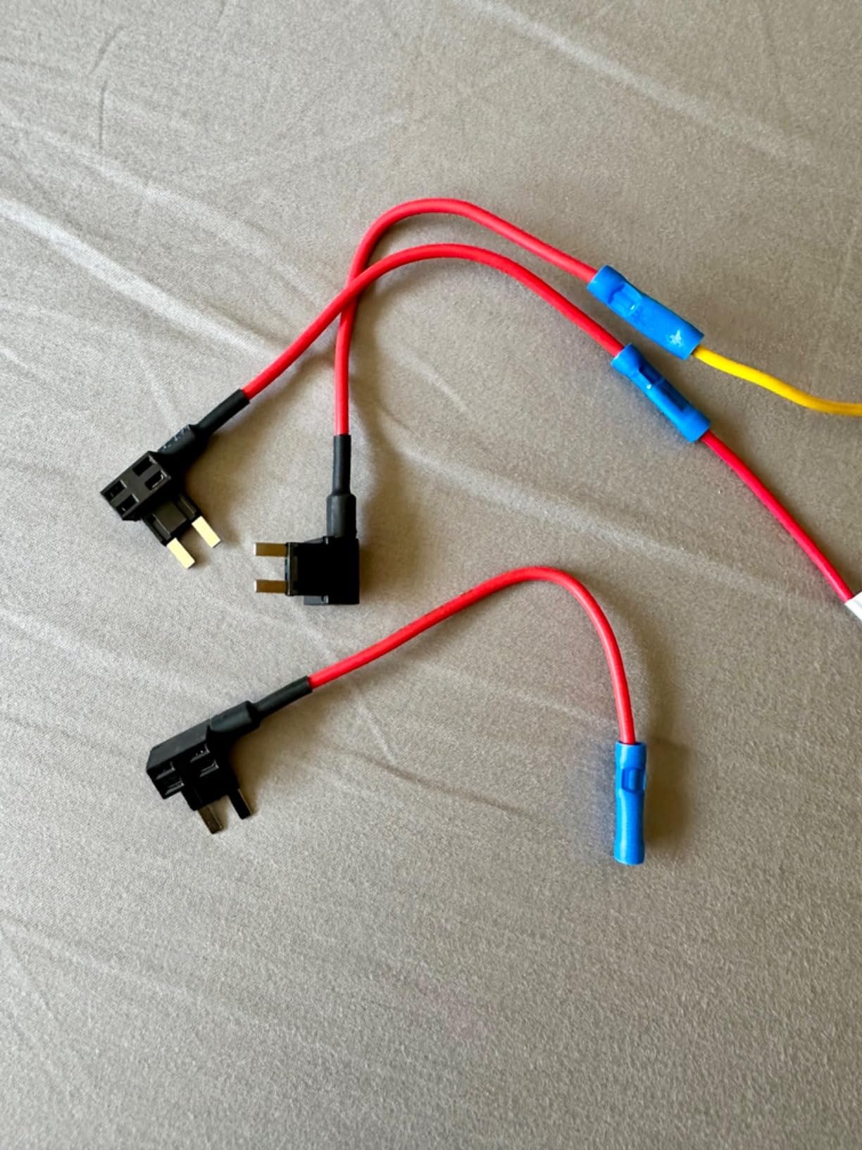 JABINCO 5 Pack 12V Car Add-a-Circuit Fuse TAP Adapter Mini ATM APM Blade Fuse Holder customer photo 2