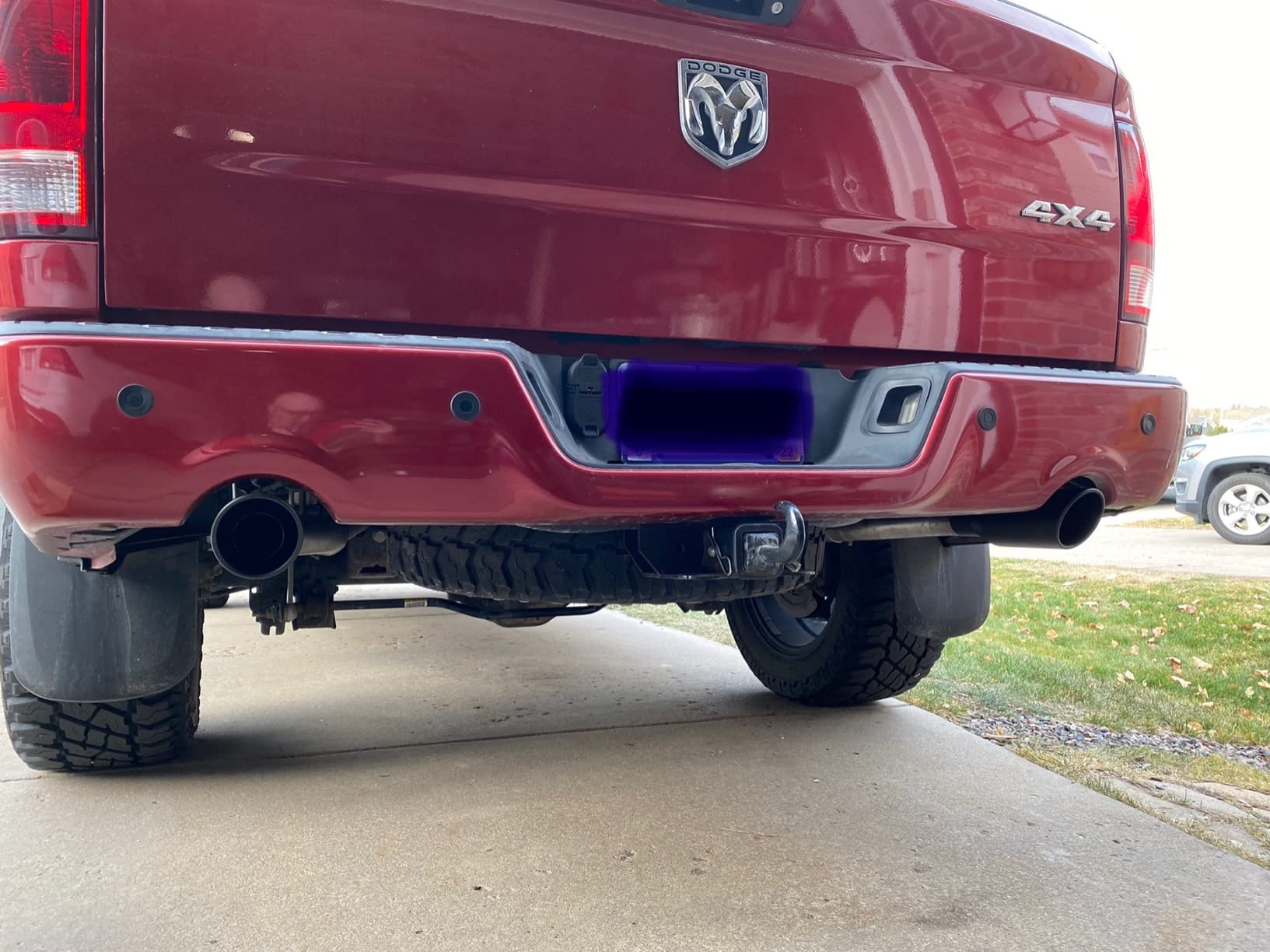 A-KARCK Exhaust Tip 2.5 Inch Inlet, 2.5