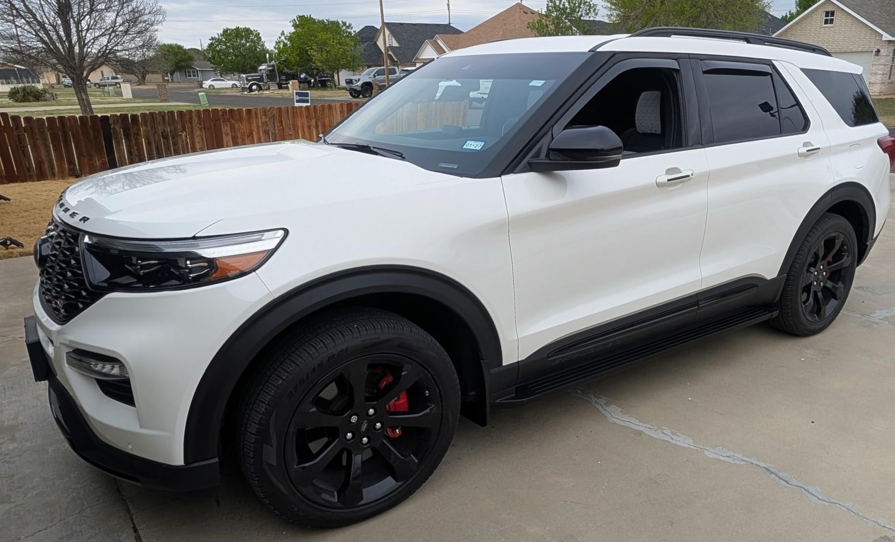 Snailfly Running Boards Fit for 2020-2026 Ford Explorer Base ST XLT Limited Platinum ST-Line Timberline Side Steps w/Mud Flaps customer photo 2