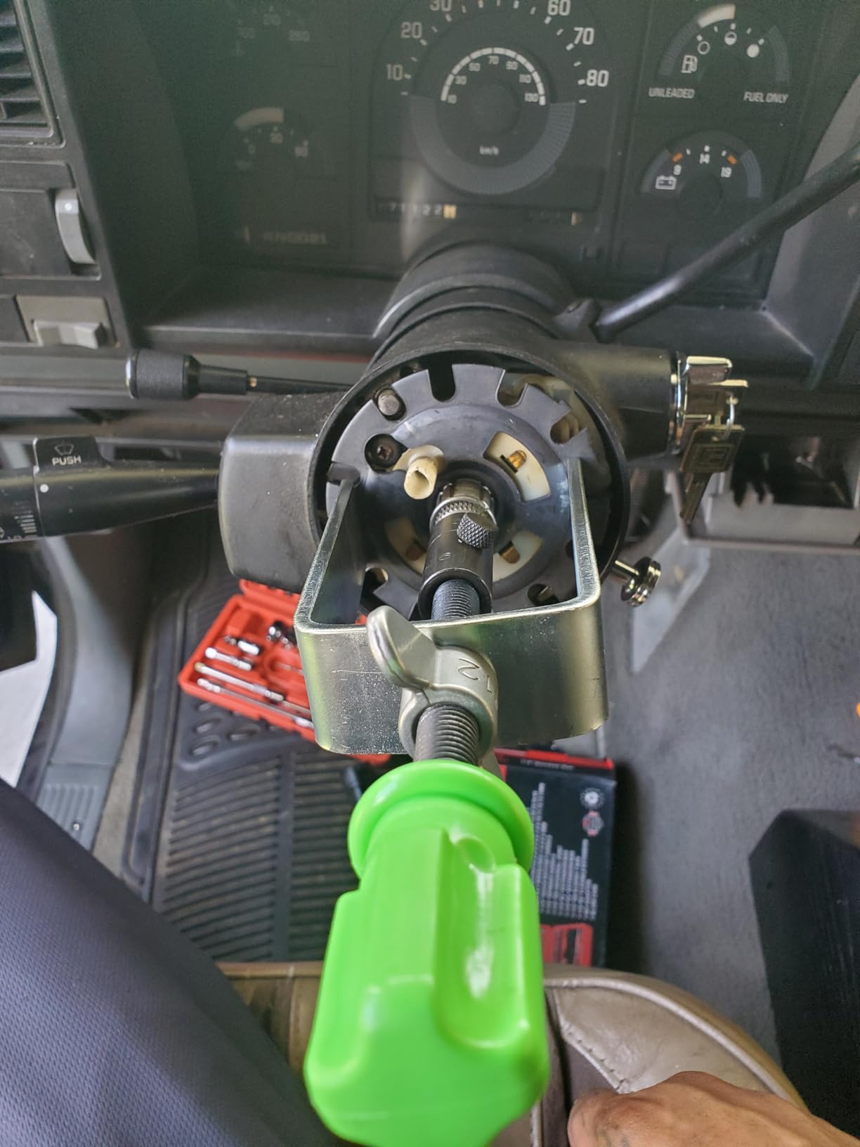 Steering Wheel Lock Plate Removal Remover Tool of The Steering Wheel Lock Plate Snap Rings customer photo 1