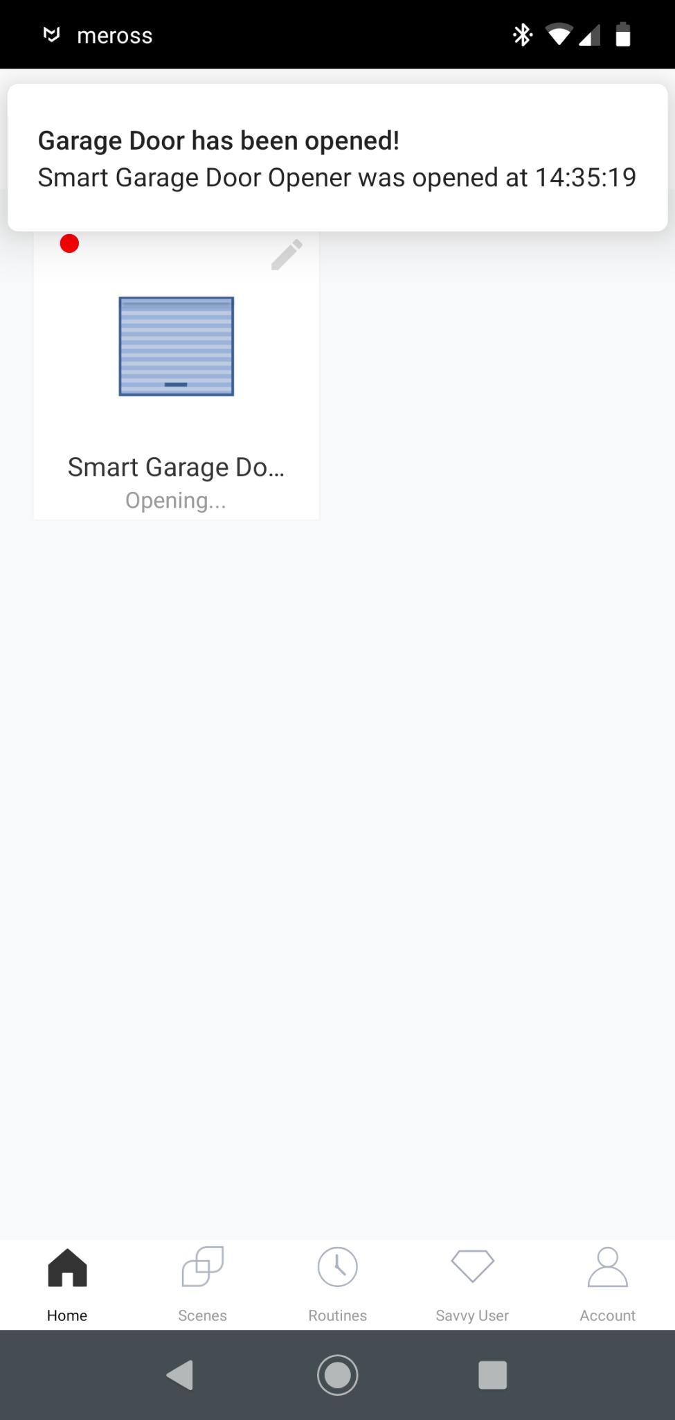 meross Smart Garage Door Opener Remote, Compatible with Apple HomeKit, Siri, CarPlay, Alexa, Google, SmartThings, and Android, Universal WiFi Garage Door Controller, App + Voice Control, No Hub Needed customer photo 2