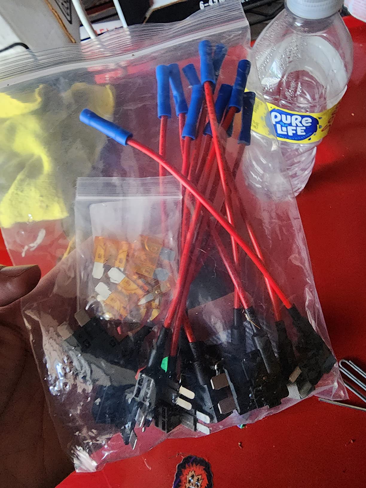 MuHize Fuse Taps - 4 Types 12 Pack Add-A-Circuit Adapters for Micro2/Mini/ATC/ATS Low Profile Fuses, Easy Plug & Play Installation for Dash Cams, LED Lights (12V Car/Truck) customer photo 1