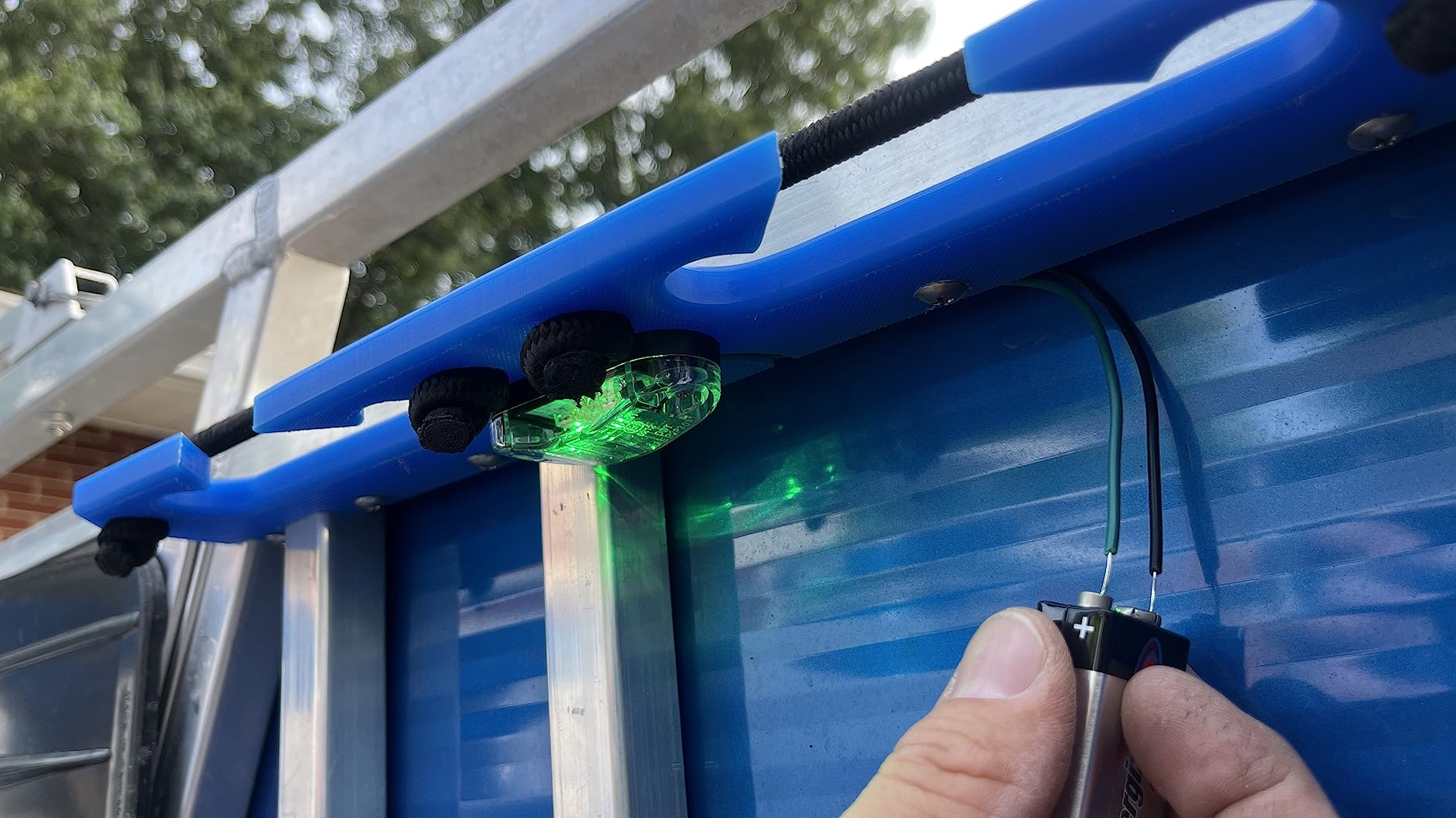 Mini LED Dimmer Knob with Rotary Control Switch - pwm dimming for 12-24V LEDs, Fully Waterproof, dim up to 4.8A at 12V or 2.4A at 24V: car Automotive, Marine, Low Voltage Under Cabinet Lights customer photo 1