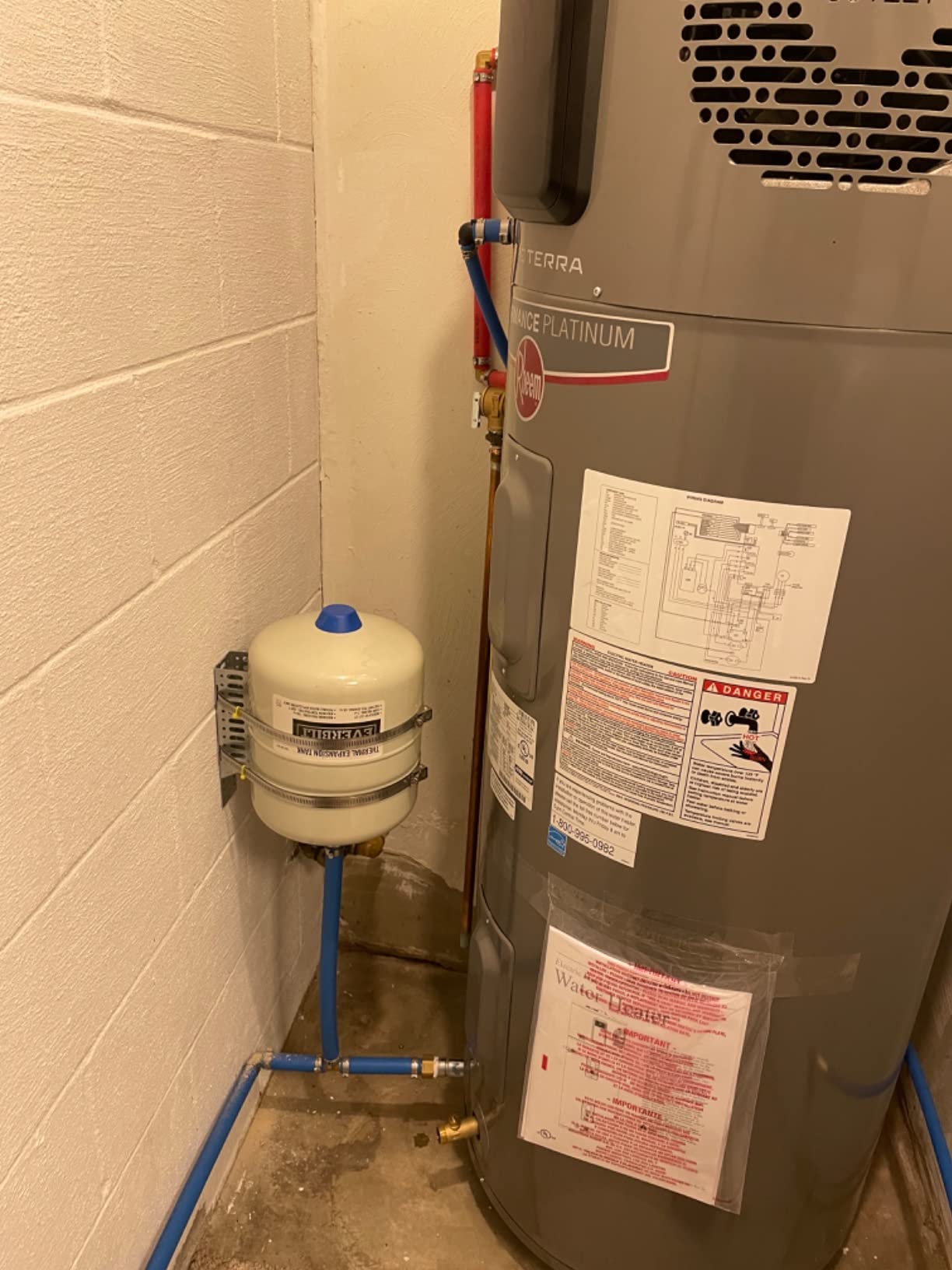 HoldRite QuickStrap Universal Expansion Tank Water Heater Wall Mounting Bracket, Stainless Steel, QS-U customer photo 1