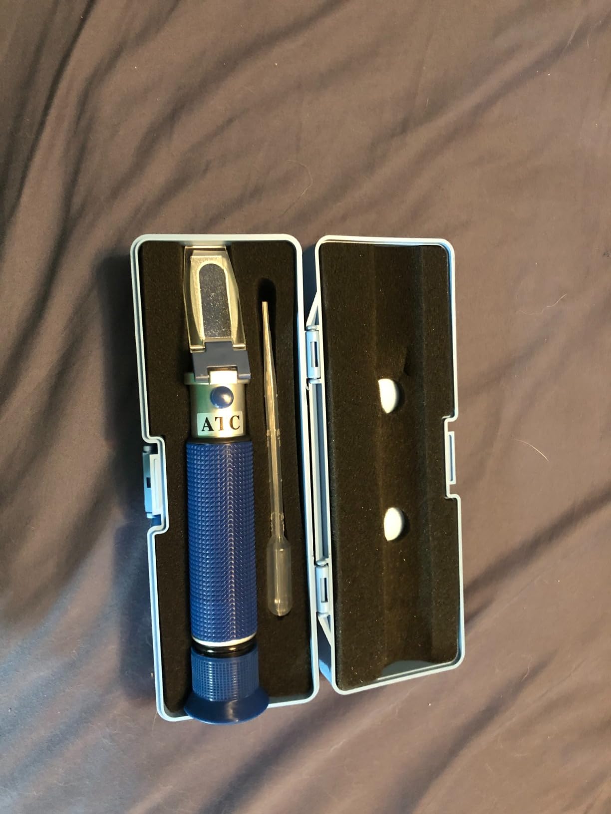 DEF Refractometer 0-40% AdBlue Diesel Exhaust Fluid Urea Concentration Refractometer Hand Held Refractometer with ATC for Automotive Diesel, Made of Copper Not Cheap Aluminum customer photo 1