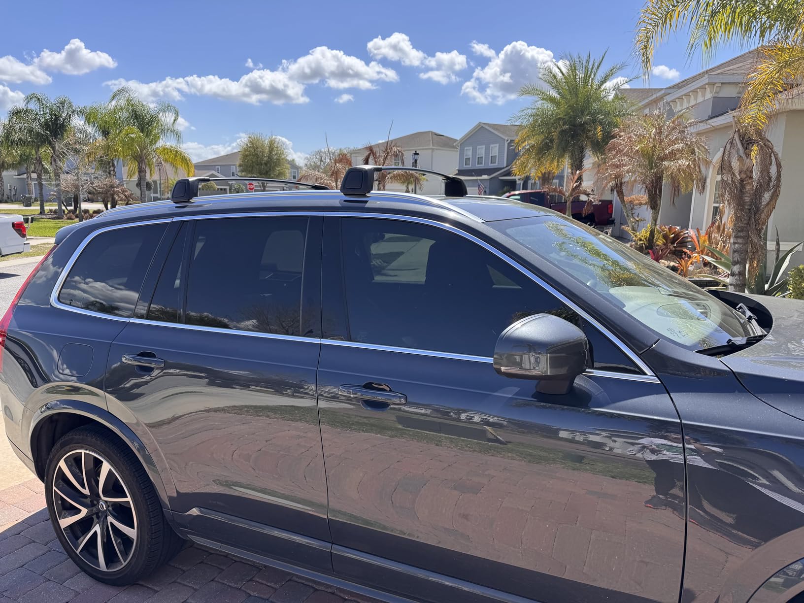 Snailfly Upgraded Roof Rack Cross Bars Fit for 2019-2026 Kia Telluride S SX SX-P EX Lockable Crossbars for Ski Kayak Bike Basket (Except X-Line and X-Pro) customer photo 1