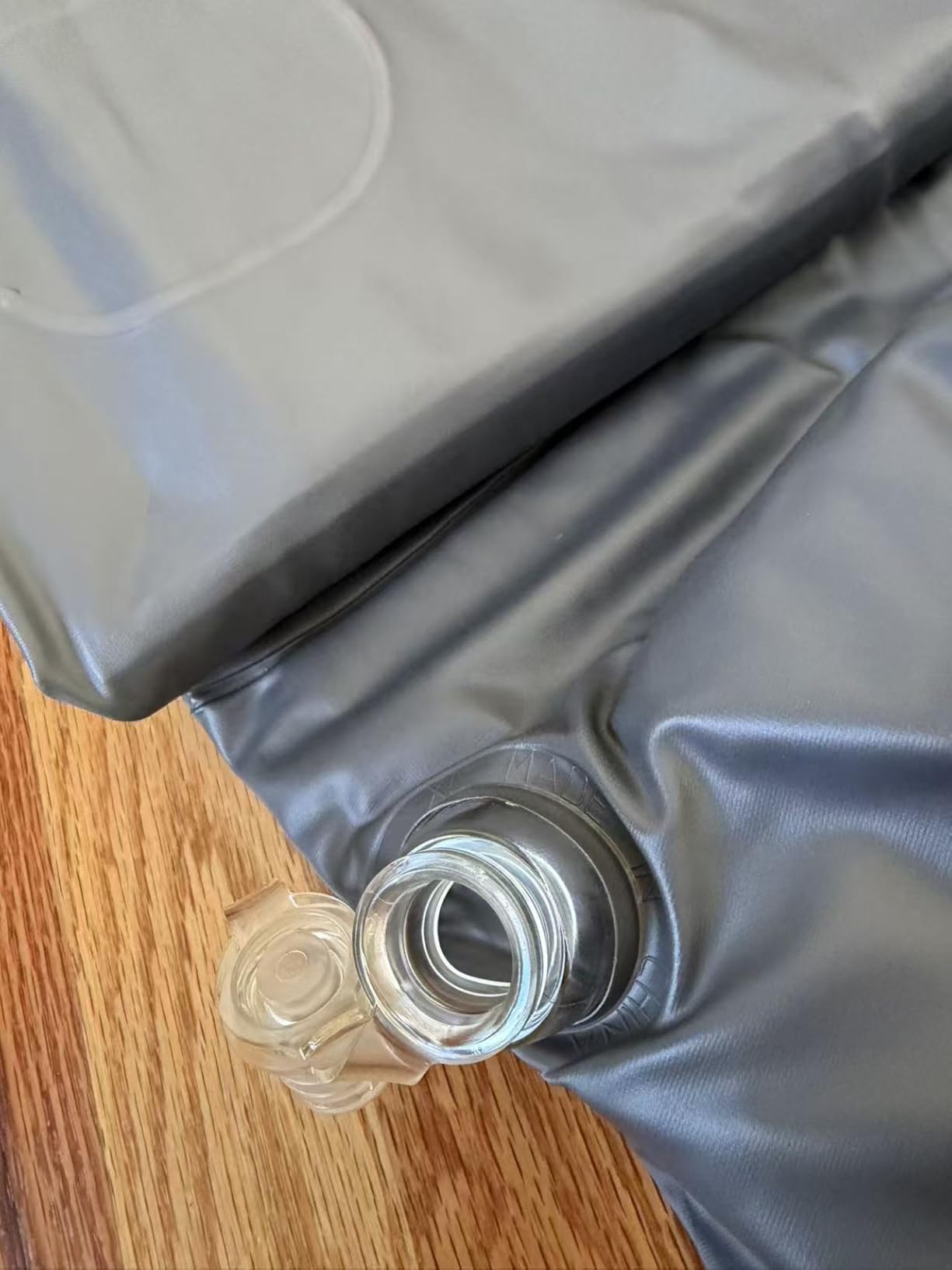 SAYGOGO SUV Air Mattress Camping Bed Cushion Pillow - Inflatable Thickened Car Air Bed with Air Pump Portable Sleeping Pad Mattress for Home Car Travel Camping Upgraded Version - Grey customer photo 1