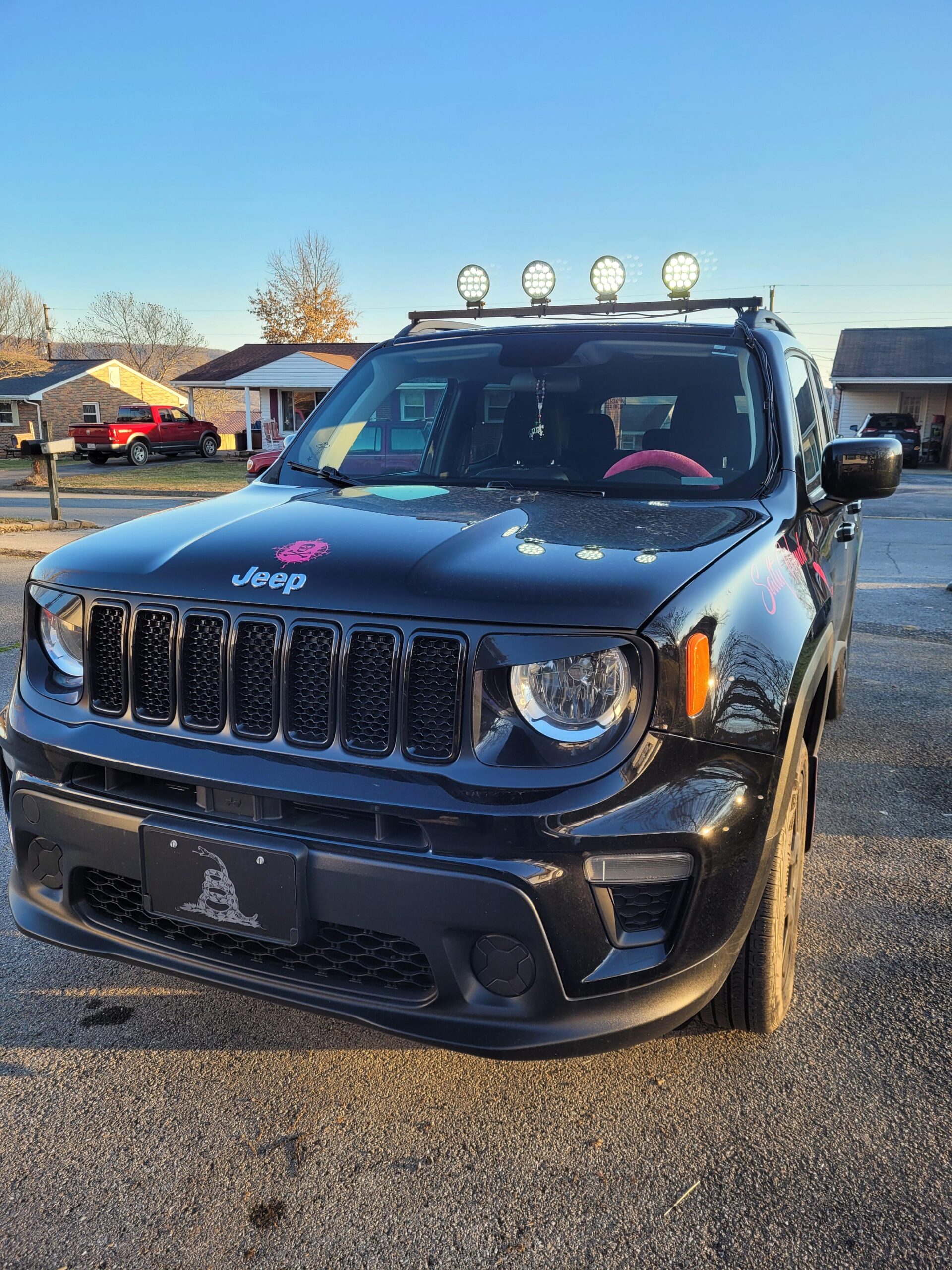 Ampper 4 Lead Wiring Harness for LED Rock Lights, LED Rock Light Pod Wiring Harness Kit with 2 Extension Wires, Relay, Fuse and Switch customer photo 2