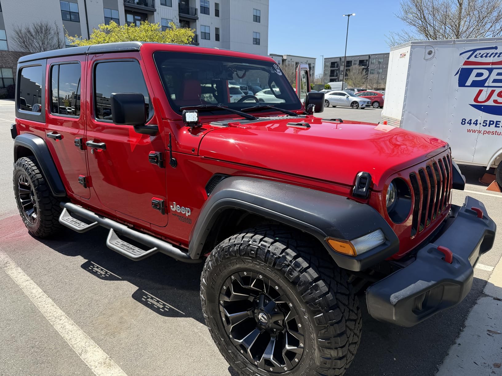 Voswitch JL300 Lower Dash Switch Panel Compatible with Jeep Wrangler JL JLU 2018-Current and Gladiator 2020+ customer photo 1