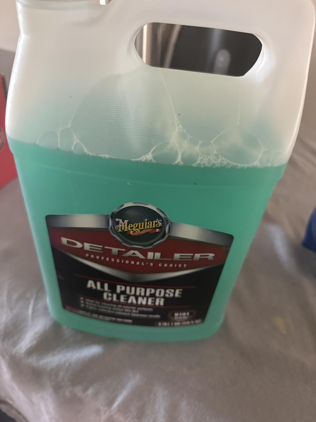 Meguiar's D10101 All Purpose Cleaner, Versatile Car Detailing Cleaner Ideal for Both the Interior and Exterior Vehicle Surfaces, Foaming Action Lifts Dirt from Leather, Carpet, Upholstery, and Vinyl customer photo 2