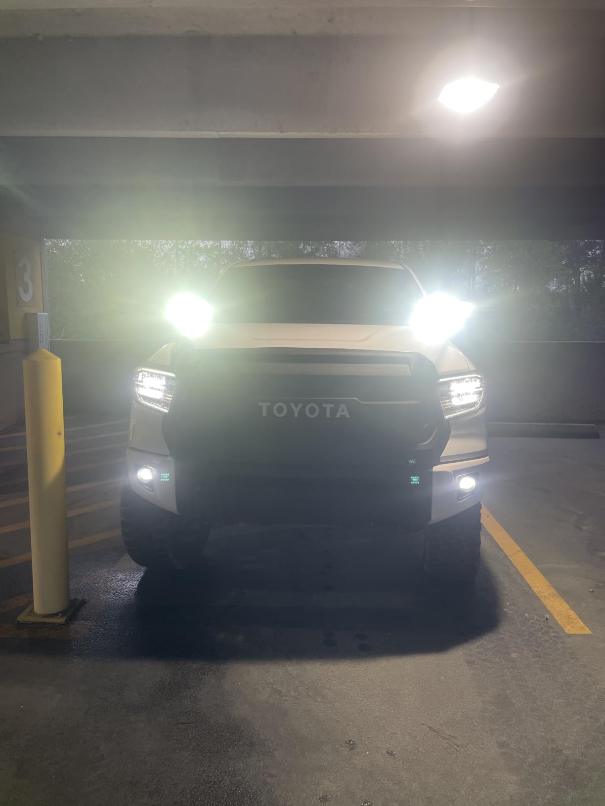 Nilight LED Pods 2Pcs 3 Inch 42W LED Cubes Spot Flood Combo Square Driving Fog Off Road Work Lights for Trucks Pickup Golf Cart SUV ATV UTV 4x4 Van Camper customer photo 1