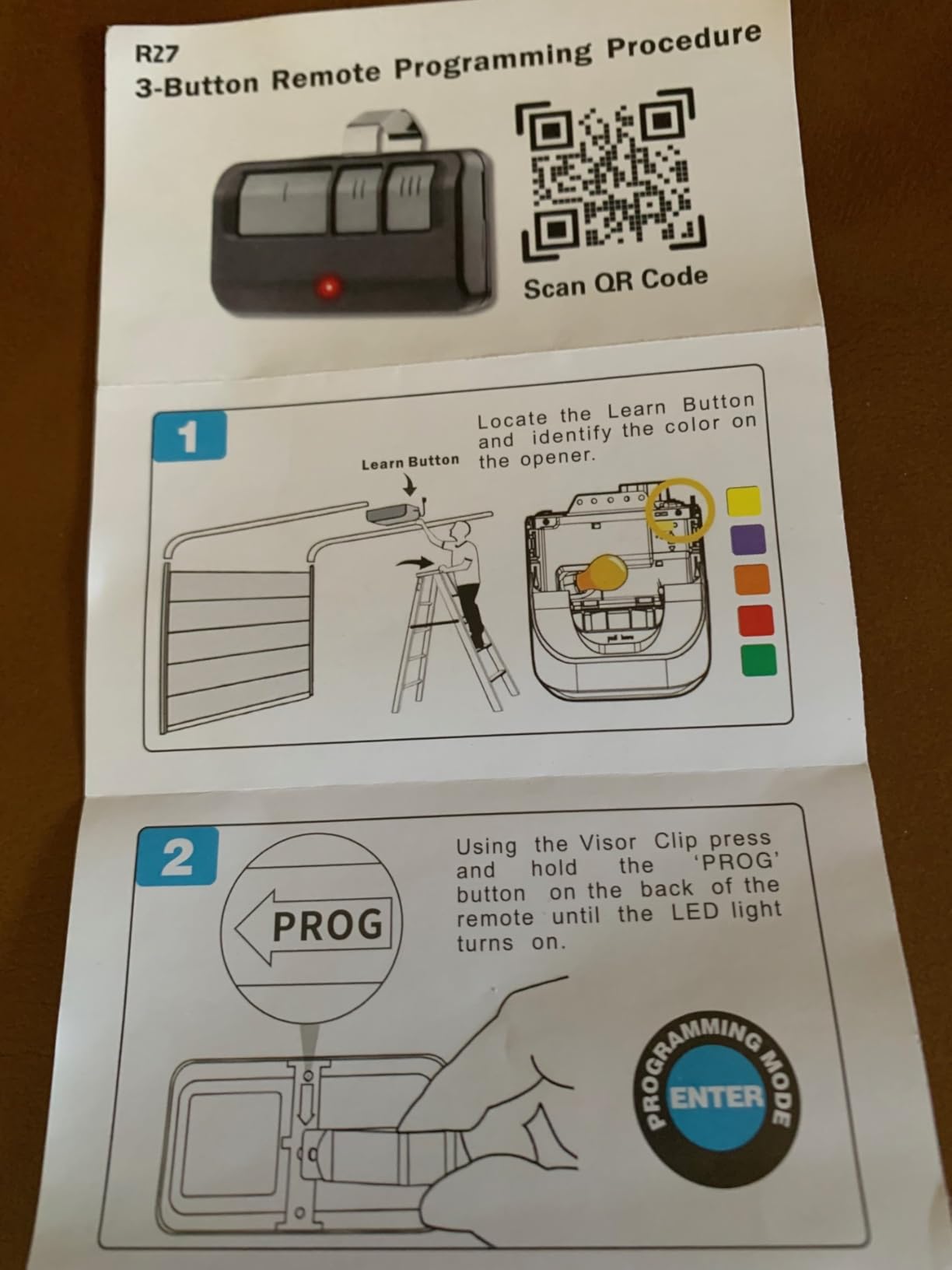 893LM 893Max 891LM 371LM 373LM 971LM 973LM Universal Garage Door Opener Remote for Chamberlain, LiftMaster, Craftsman, 3-Button customer photo 1