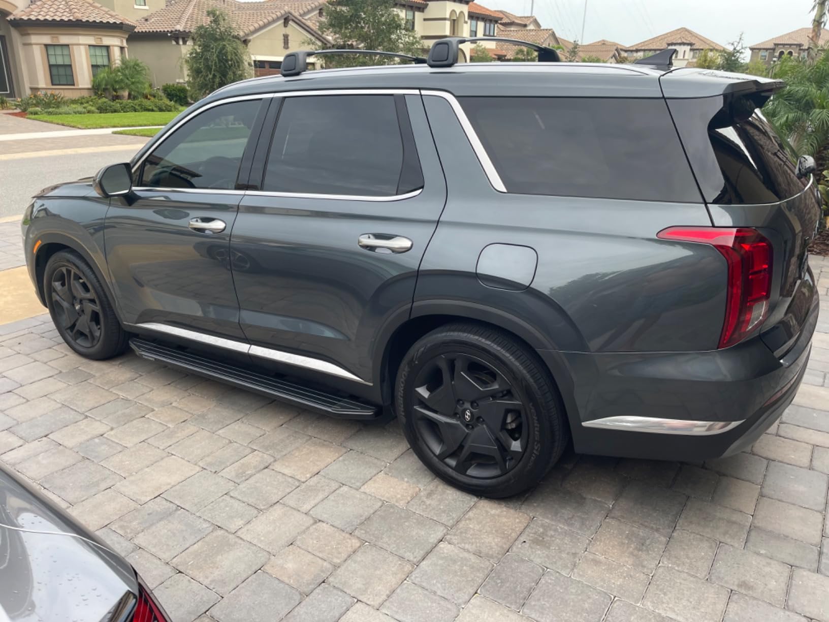 Black Horse Off Road Peerless Running Boards Black Compatible with 2020-2023 Kia Telluride|2020-2023 Hyundai Palisade-PR-K376BK customer photo 1