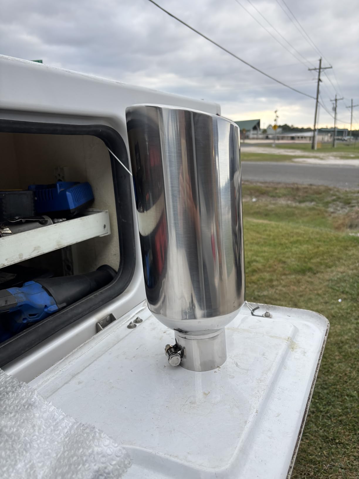 A-KARCK Exhaust Tip 3.5 Inch Inlet, 3.5